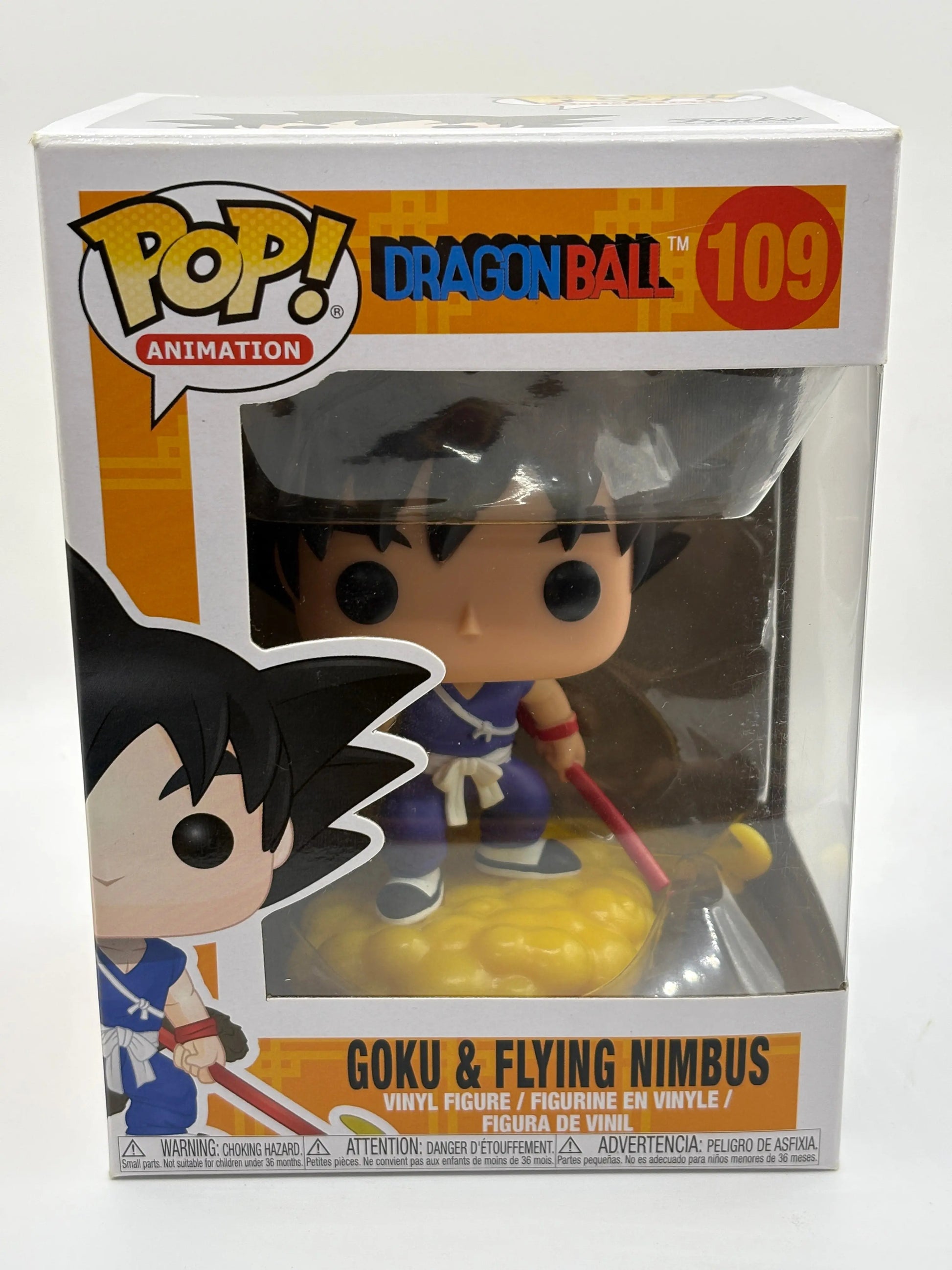 Funko POP! Animation Anime Dragon Ball Goku with Flying Nimbus #109 FRENLY BRICKS - Open 7 Days