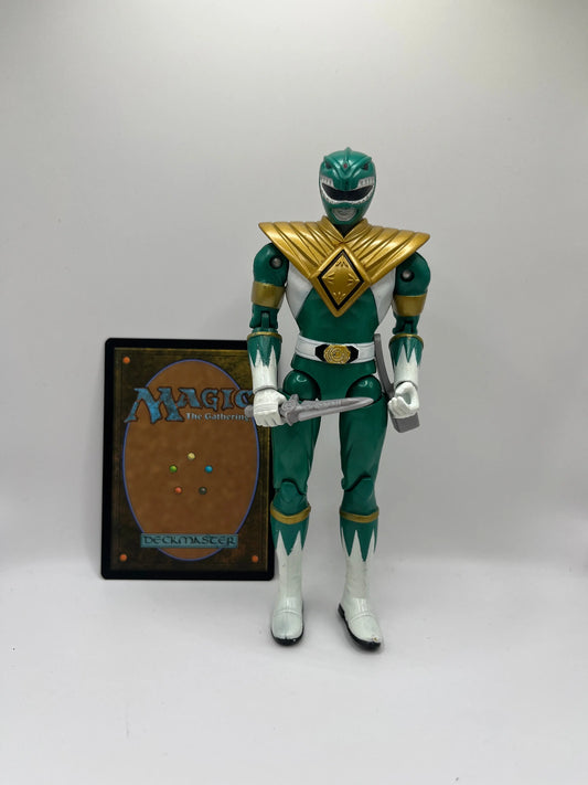 Green Ranger Mighty Morphin Power Rangers Action Figure Bandai 2007 Incomplete FRENLY BRICKS - Open 7 Days