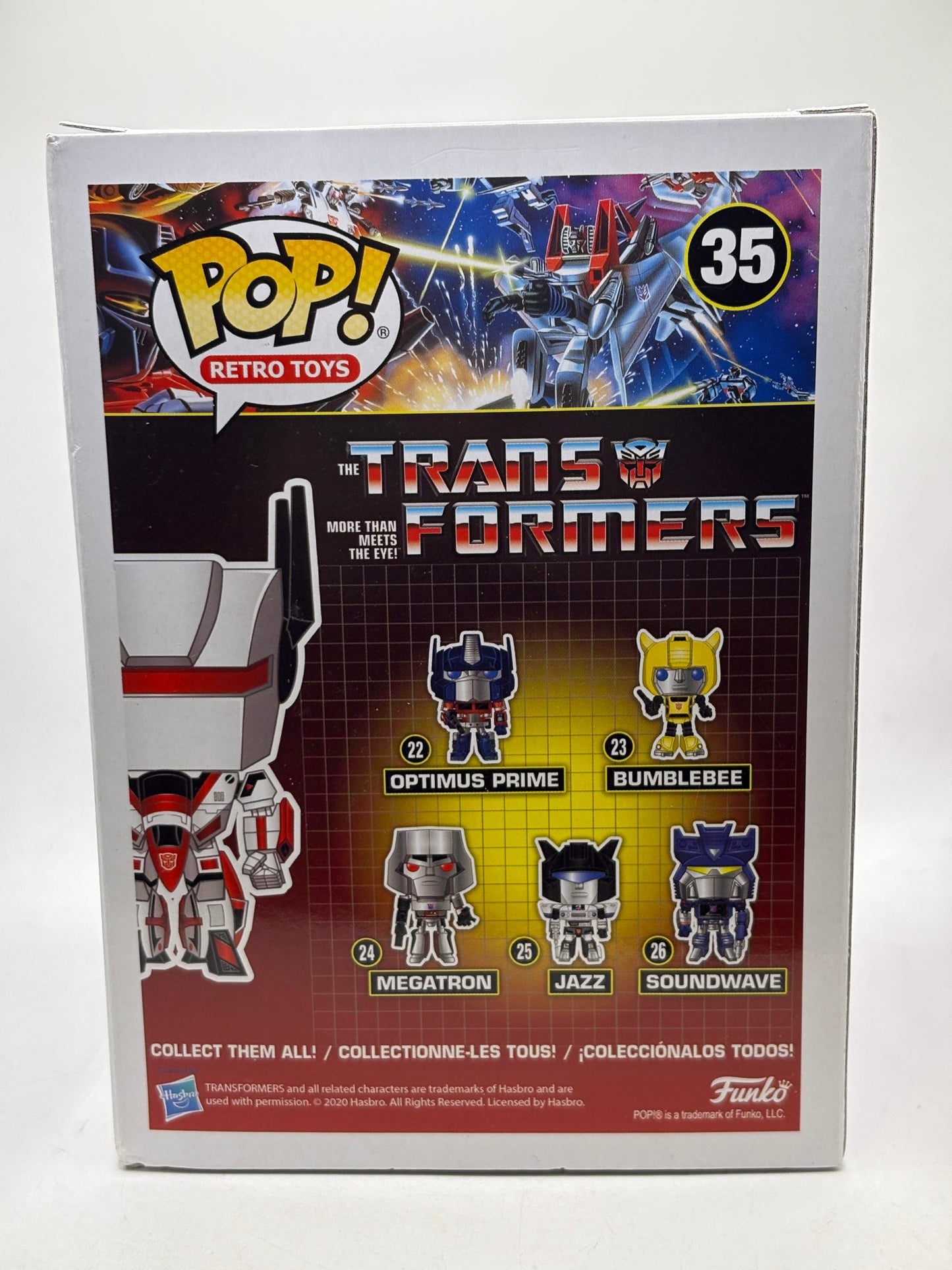 Funko POP! Retro Toys Transformers #35 Jetfire Popcultcha Exclusive