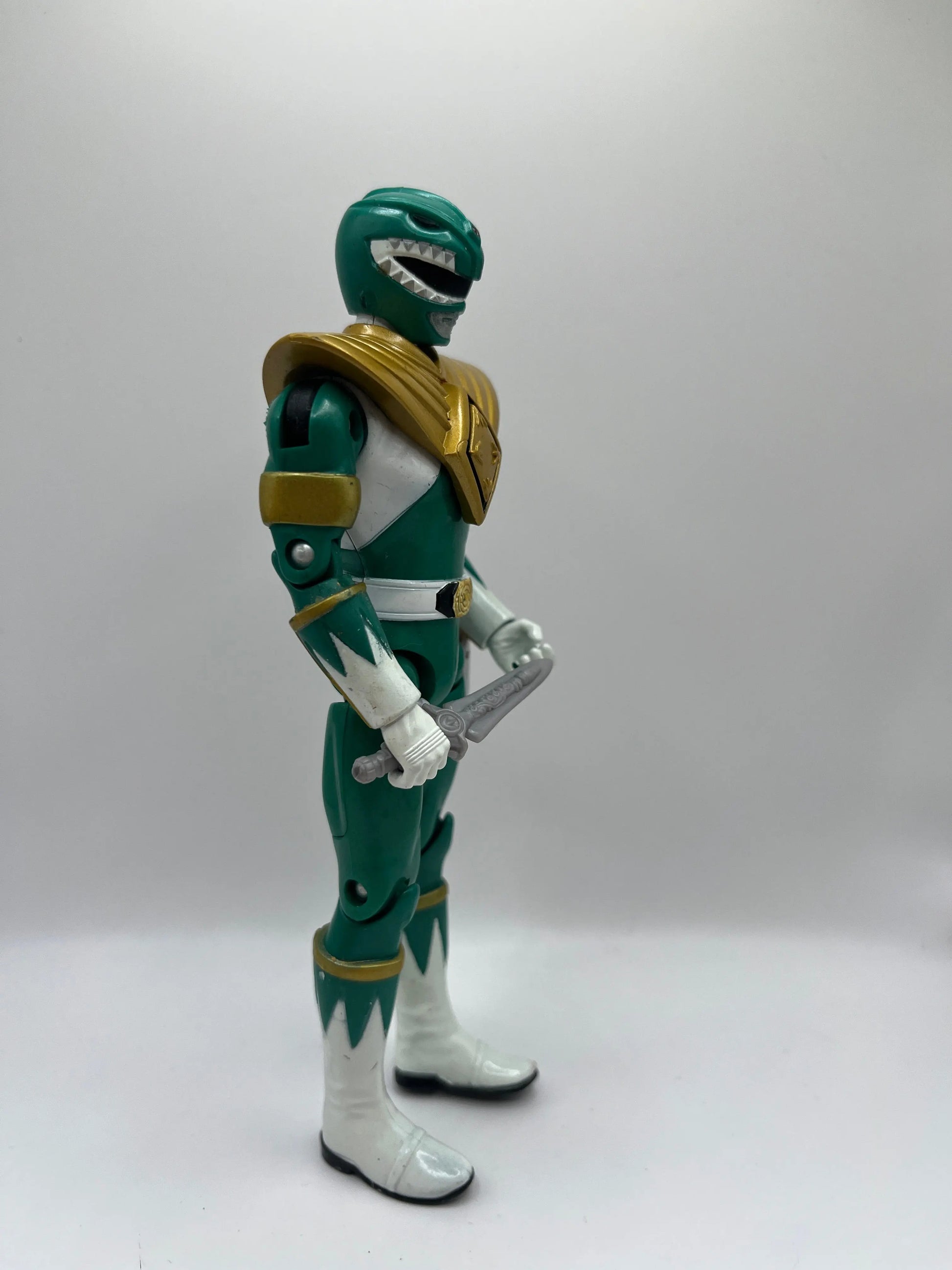 Green Ranger Mighty Morphin Power Rangers Action Figure Bandai 2007 Incomplete FRENLY BRICKS - Open 7 Days