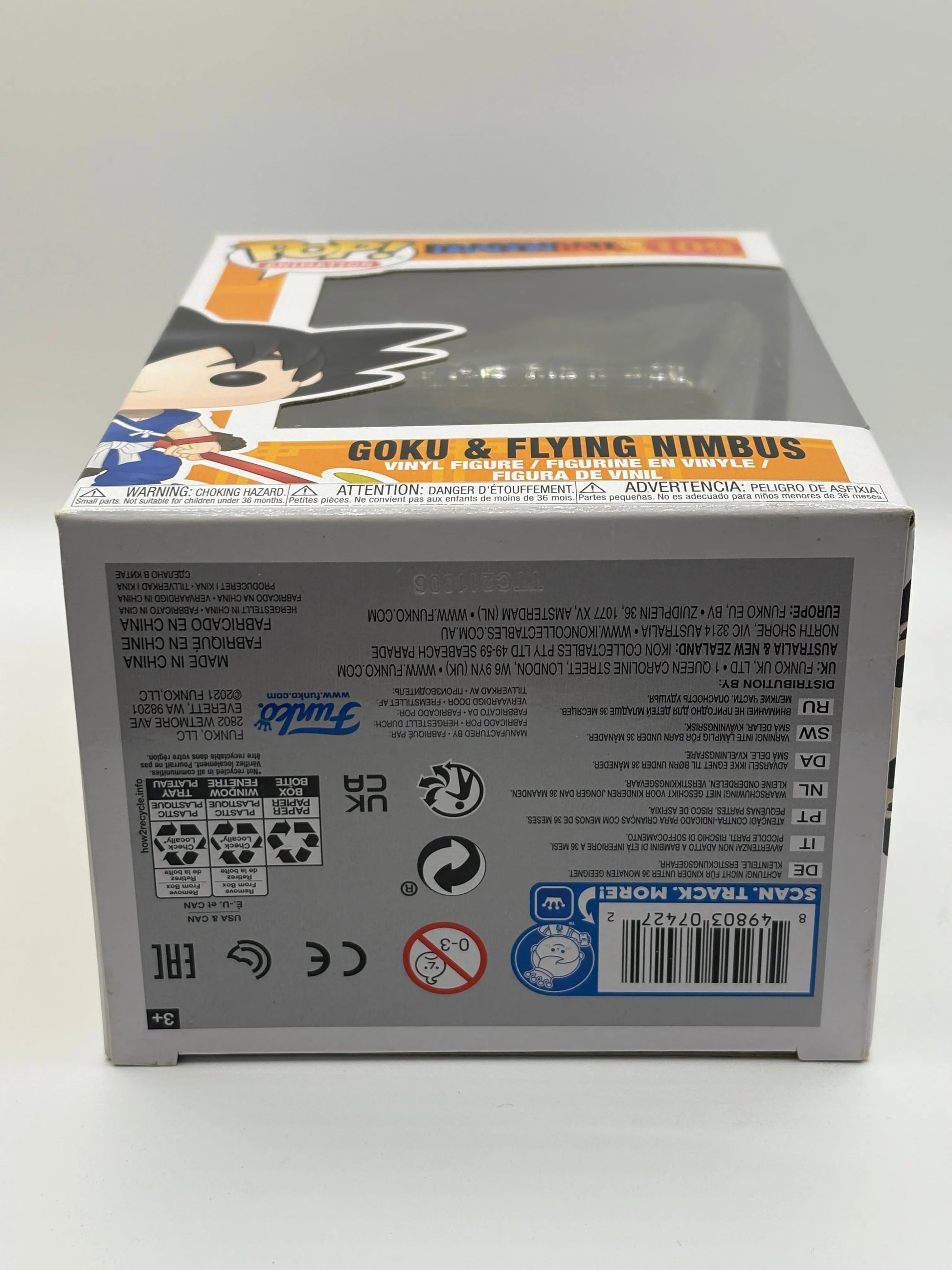 Funko POP! Animation Anime Dragon Ball Goku with Flying Nimbus #109 FRENLY BRICKS - Open 7 Days