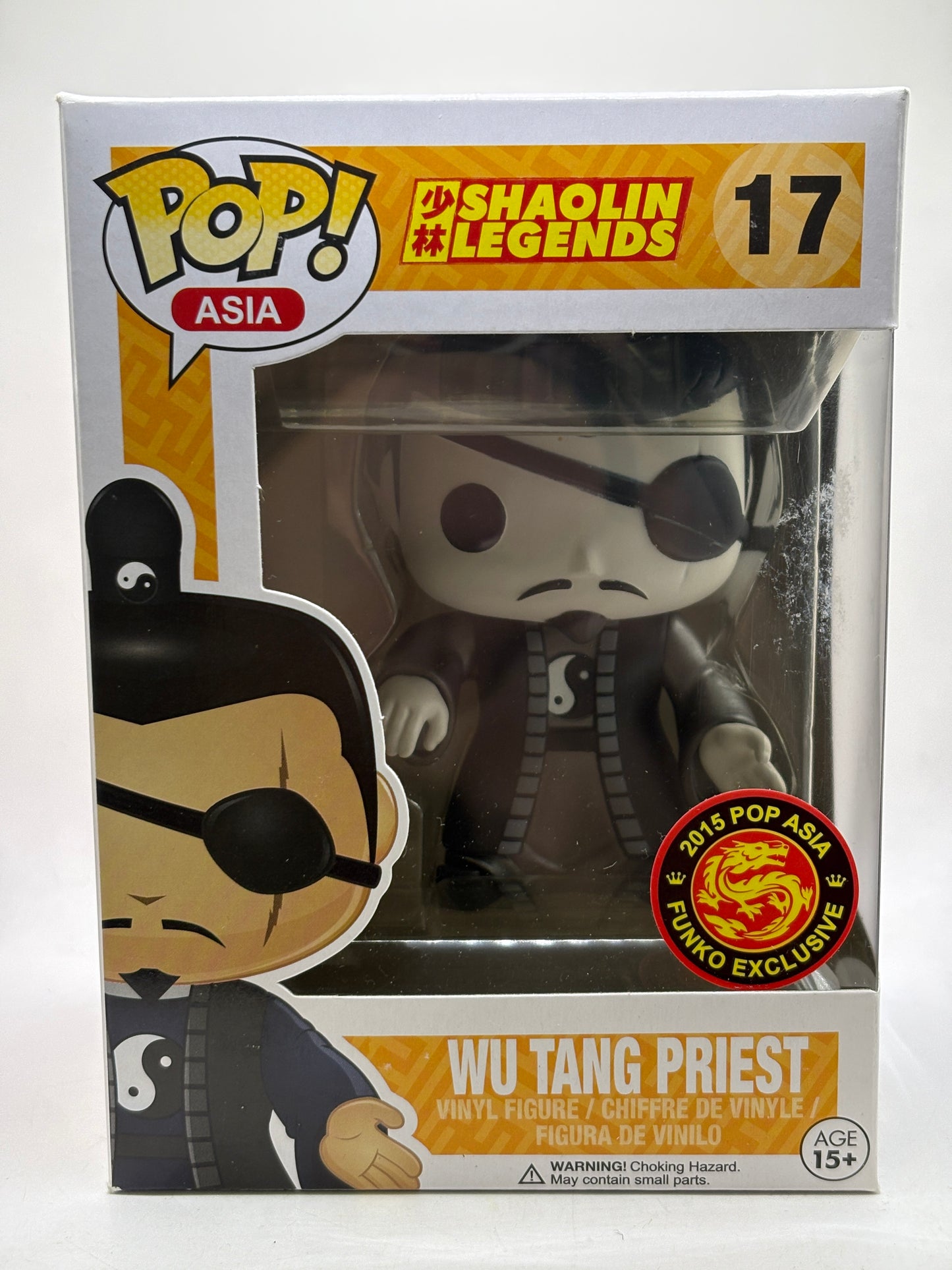 Funko POP! Asia Shaolin Legends #17 Wu Tang Priest 2015 Pop Asia