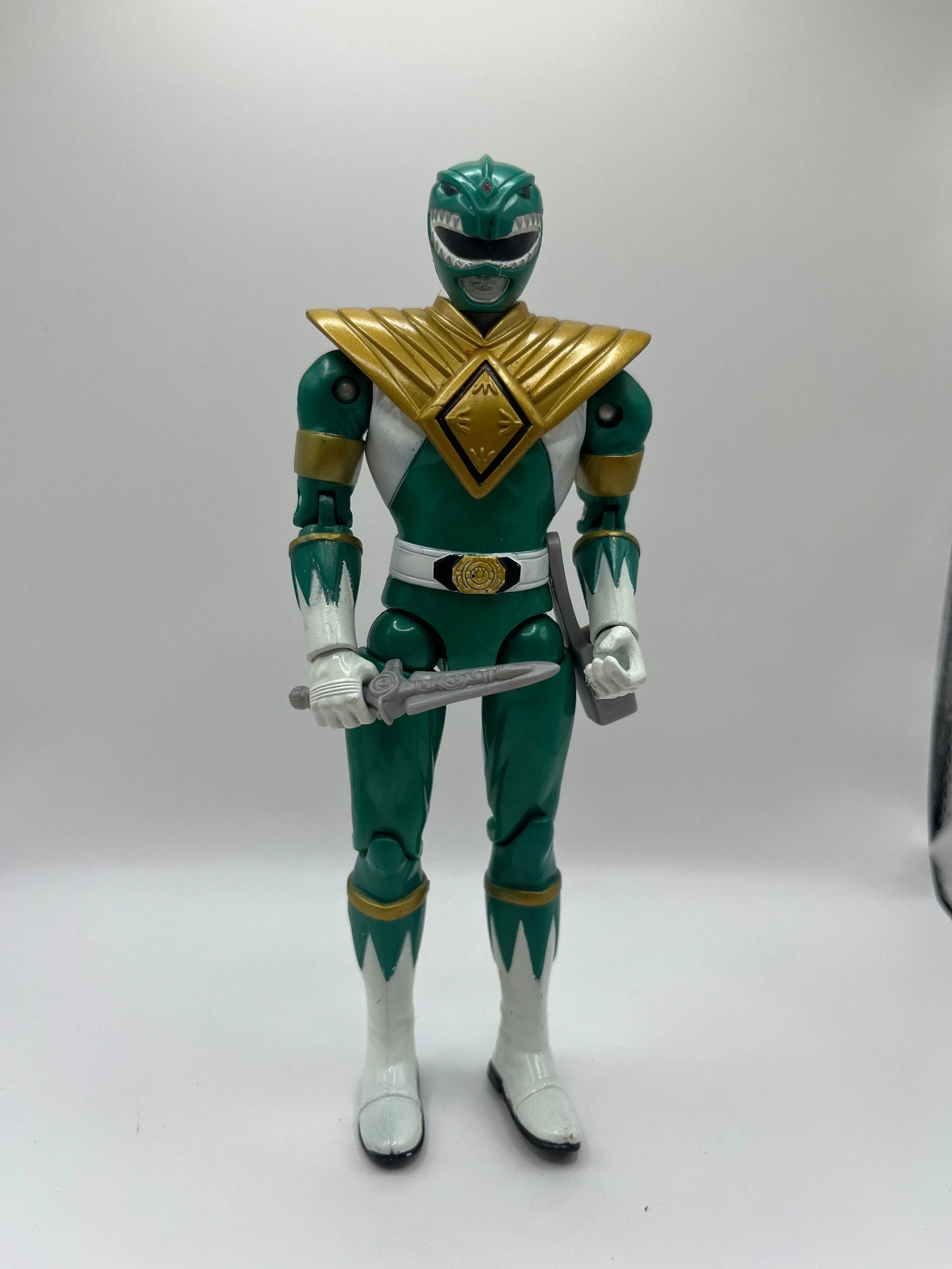 Green Ranger Mighty Morphin Power Rangers Action Figure Bandai 2007 Incomplete FRENLY BRICKS - Open 7 Days