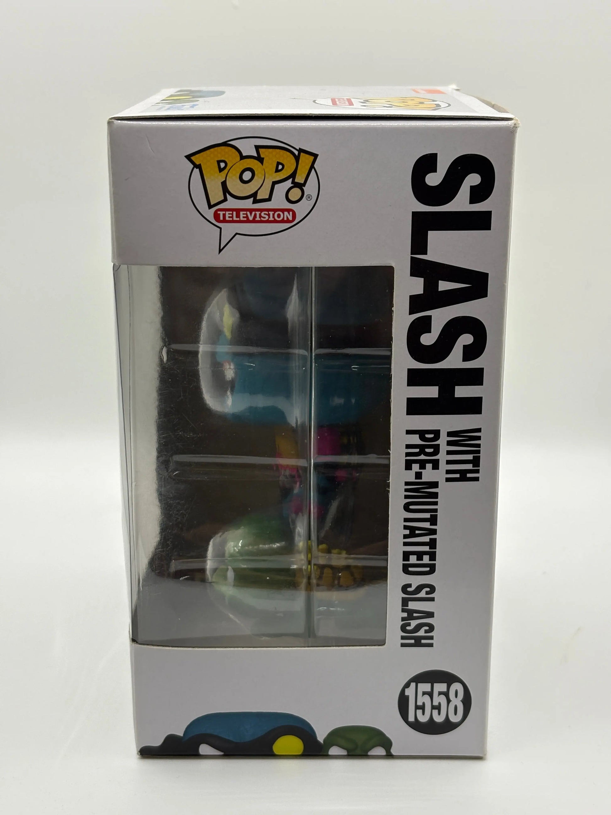 Funko Pop!: Teenage Mutant Ninja Turtles: Slash *with Pre-Mutated Slash* #1558 FRENLY BRICKS - Open 7 Days