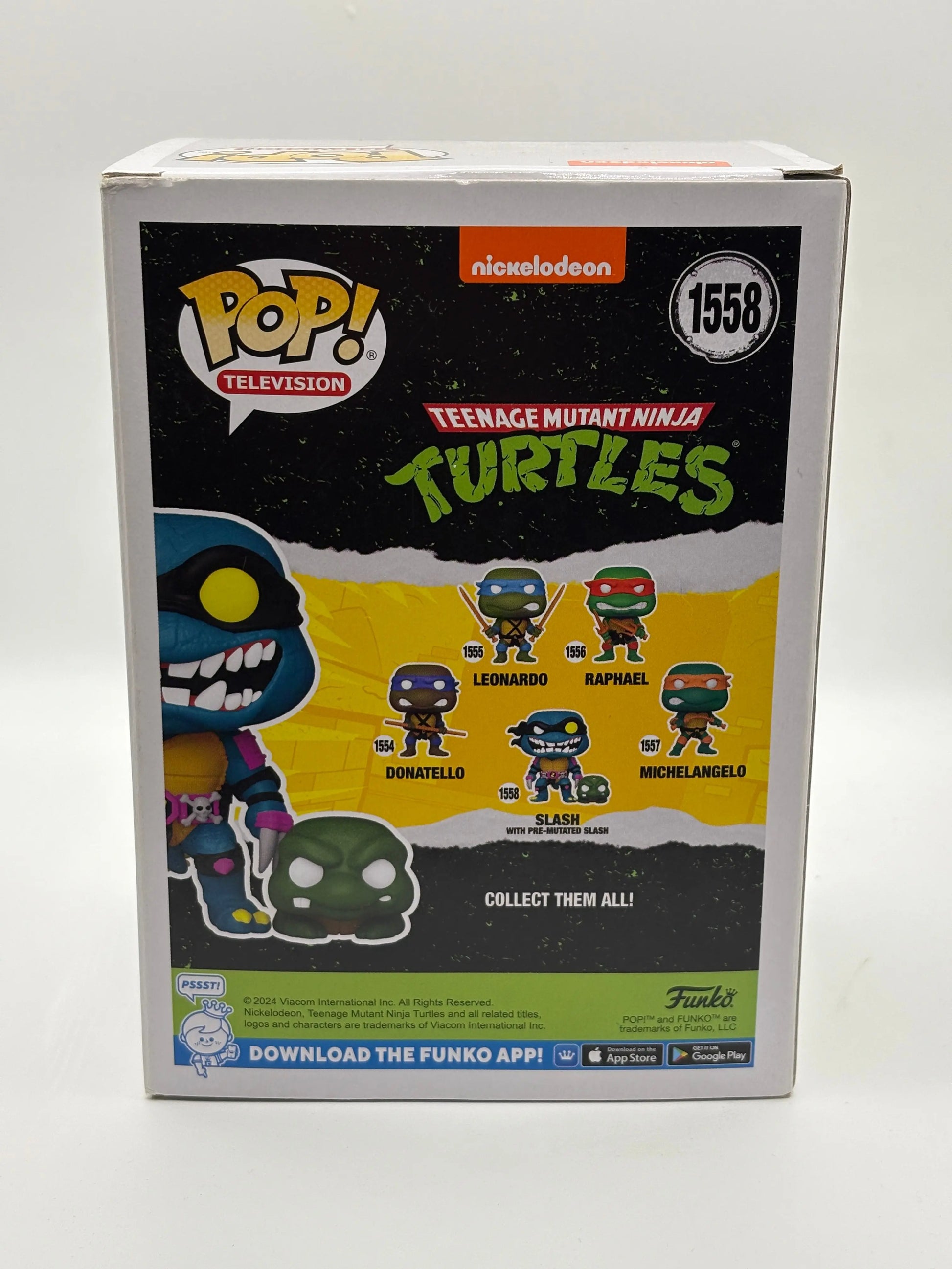 Funko Pop!: Teenage Mutant Ninja Turtles: Slash *with Pre-Mutated Slash* #1558 FRENLY BRICKS - Open 7 Days