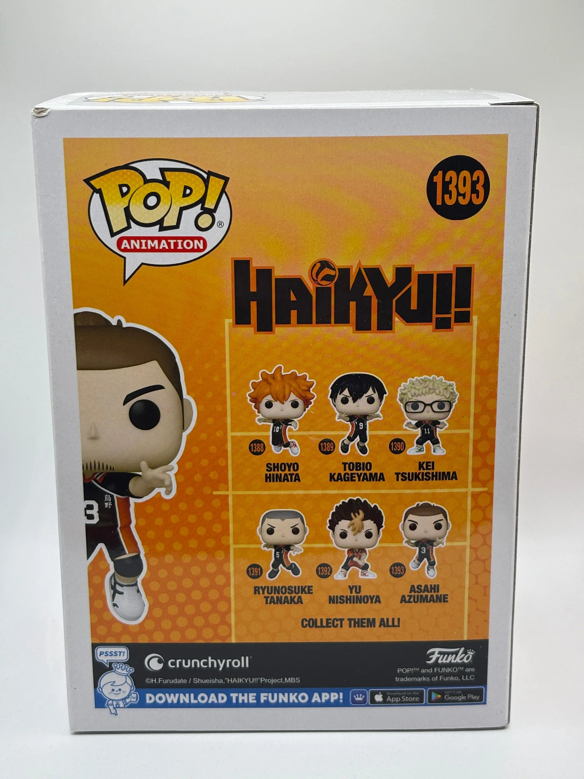 Funko POP! Animation Haikyu!! #1393 Asahi Azumane Vinyl Figure FRENLY BRICKS - Open 7 Days