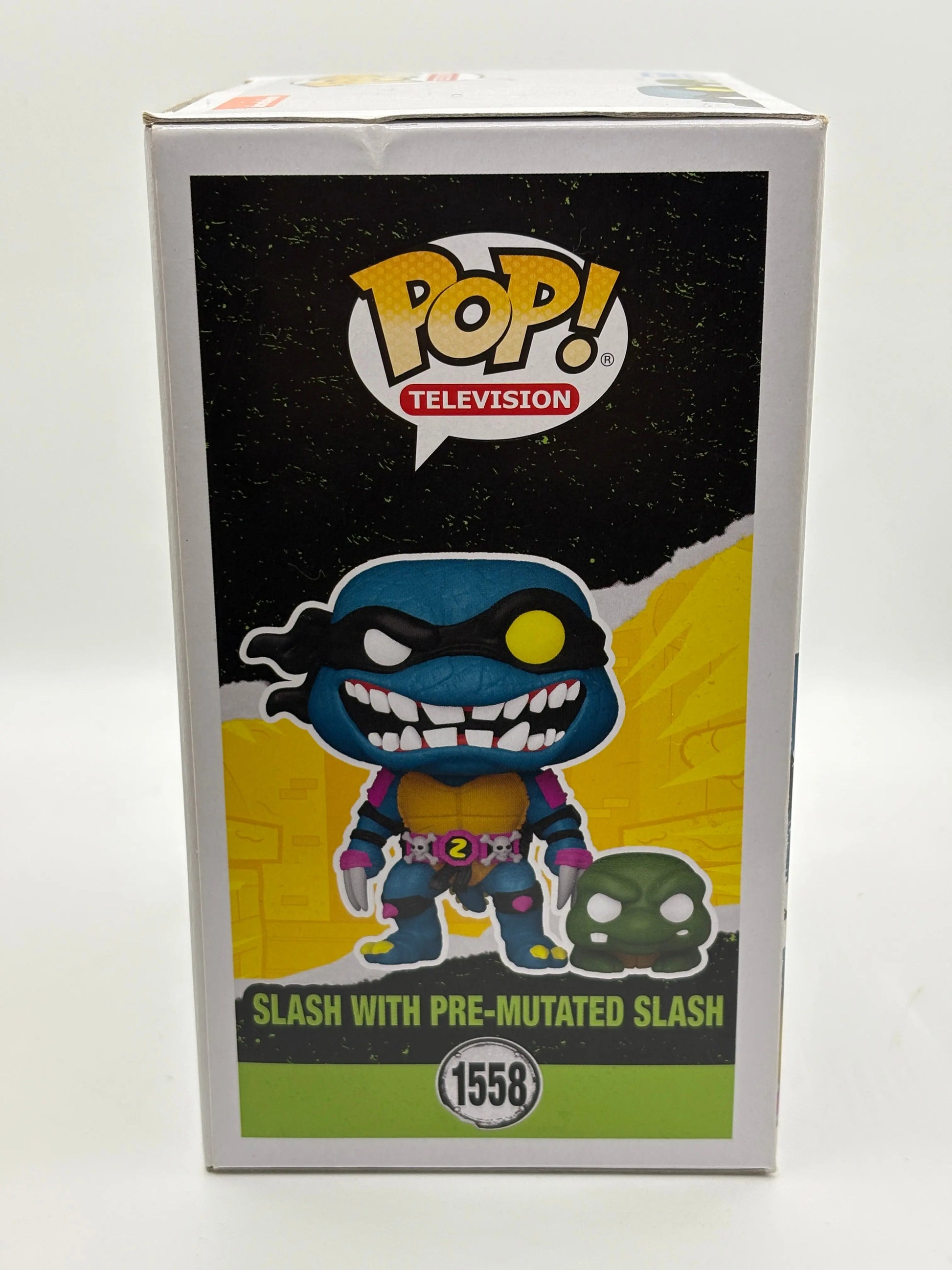 Funko Pop!: Teenage Mutant Ninja Turtles: Slash *with Pre-Mutated Slash* #1558 FRENLY BRICKS - Open 7 Days