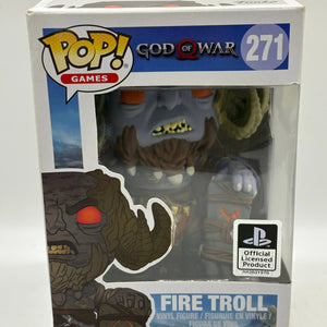 Funko Pop! God of War Fire Troll  #271 Playstation Vinyl Figure Vaulted FRENLY BRICKS - Open 7 Days