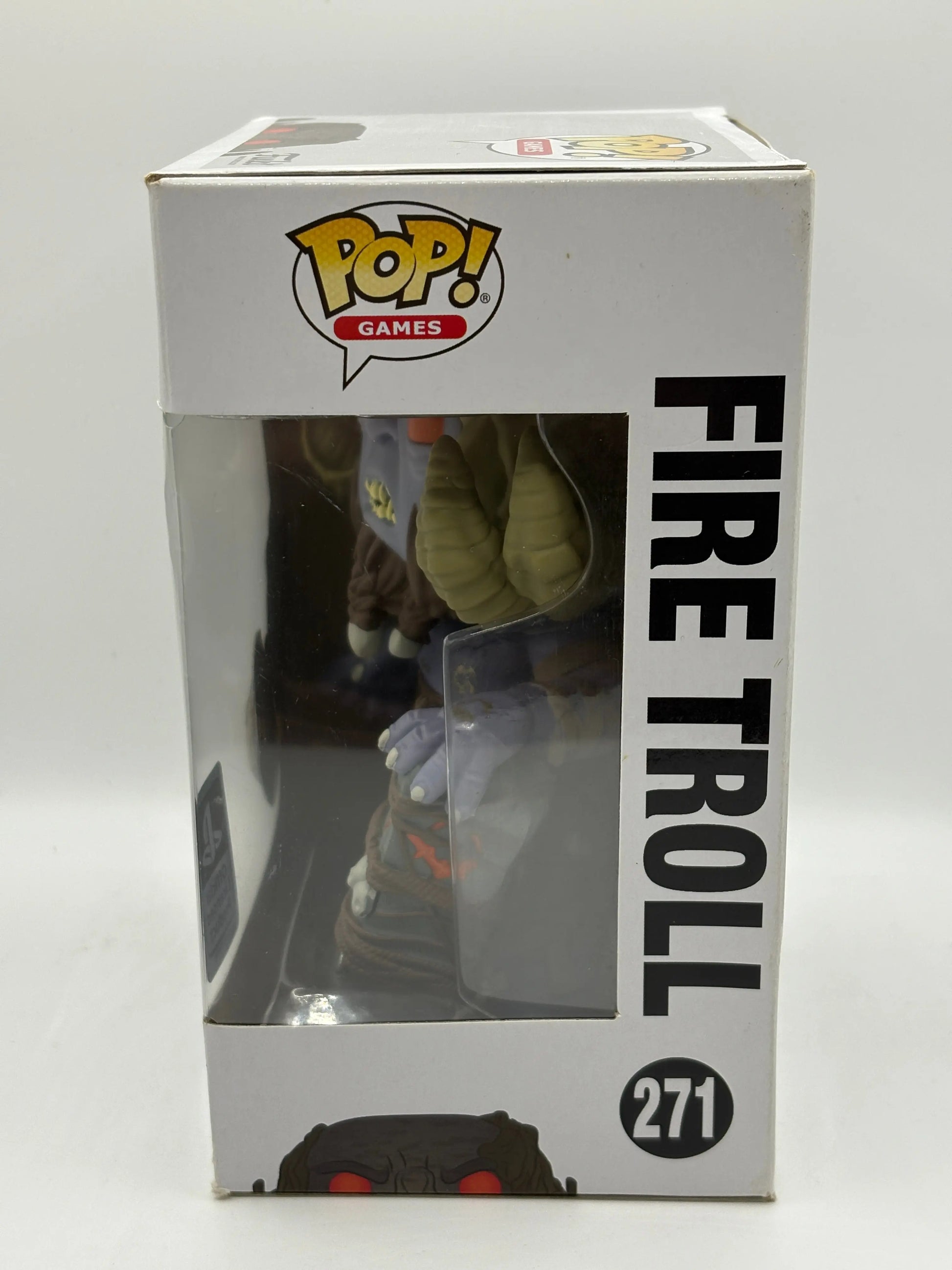 Funko Pop! God of War Fire Troll  #271 Playstation Vinyl Figure Vaulted FRENLY BRICKS - Open 7 Days