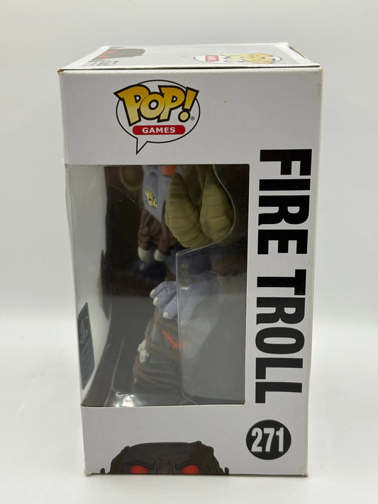 Funko Pop! God of War Fire Troll  #271 Playstation Vinyl Figure Vaulted FRENLY BRICKS - Open 7 Days