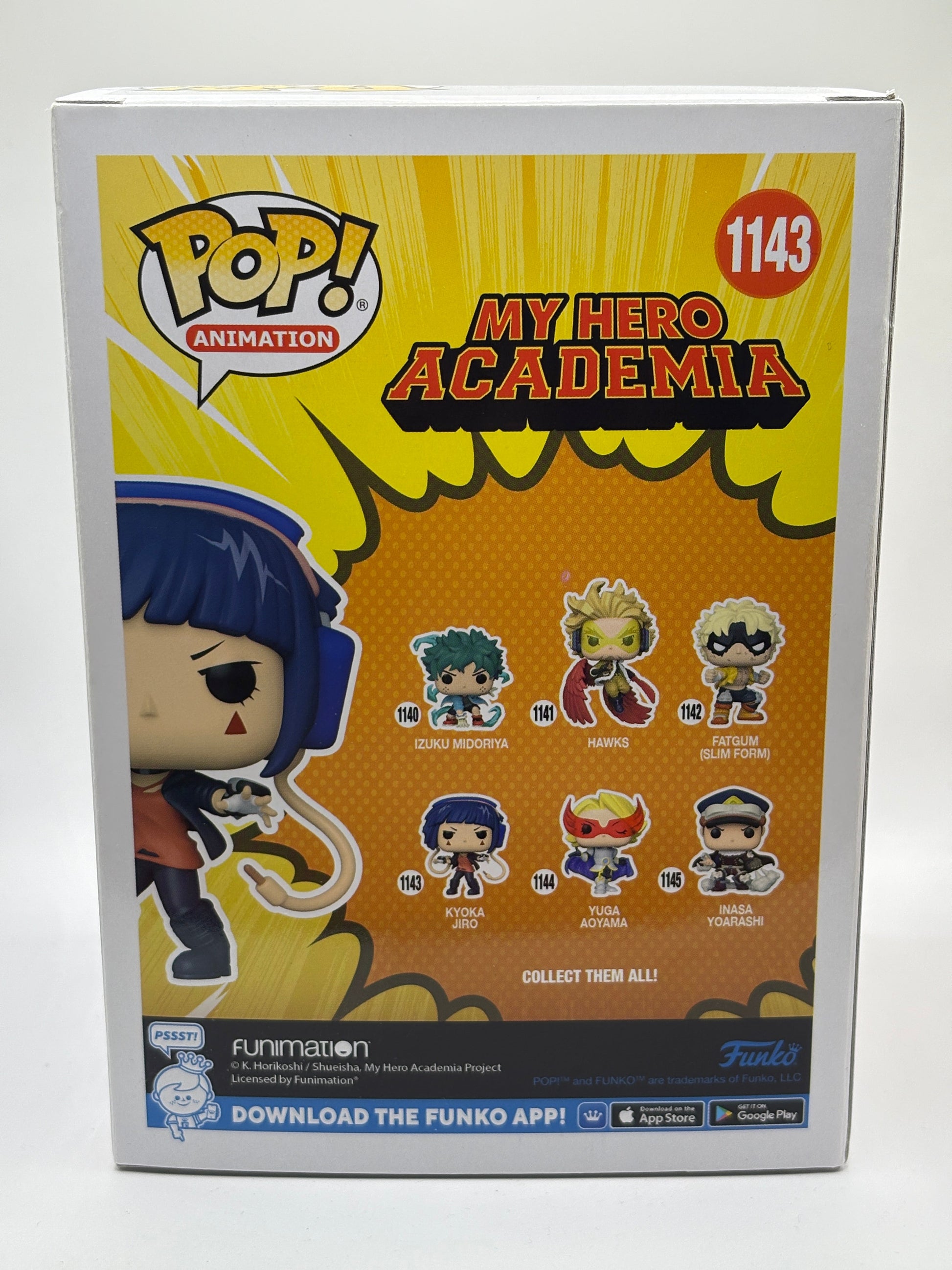 Funko POP! Animation My Hero Academia #1143 Kyoka Jiro FRENLY BRICKS - Open 7 Days