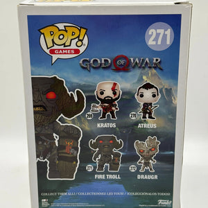 Funko Pop! God of War Fire Troll  #271 Playstation Vinyl Figure Vaulted FRENLY BRICKS - Open 7 Days