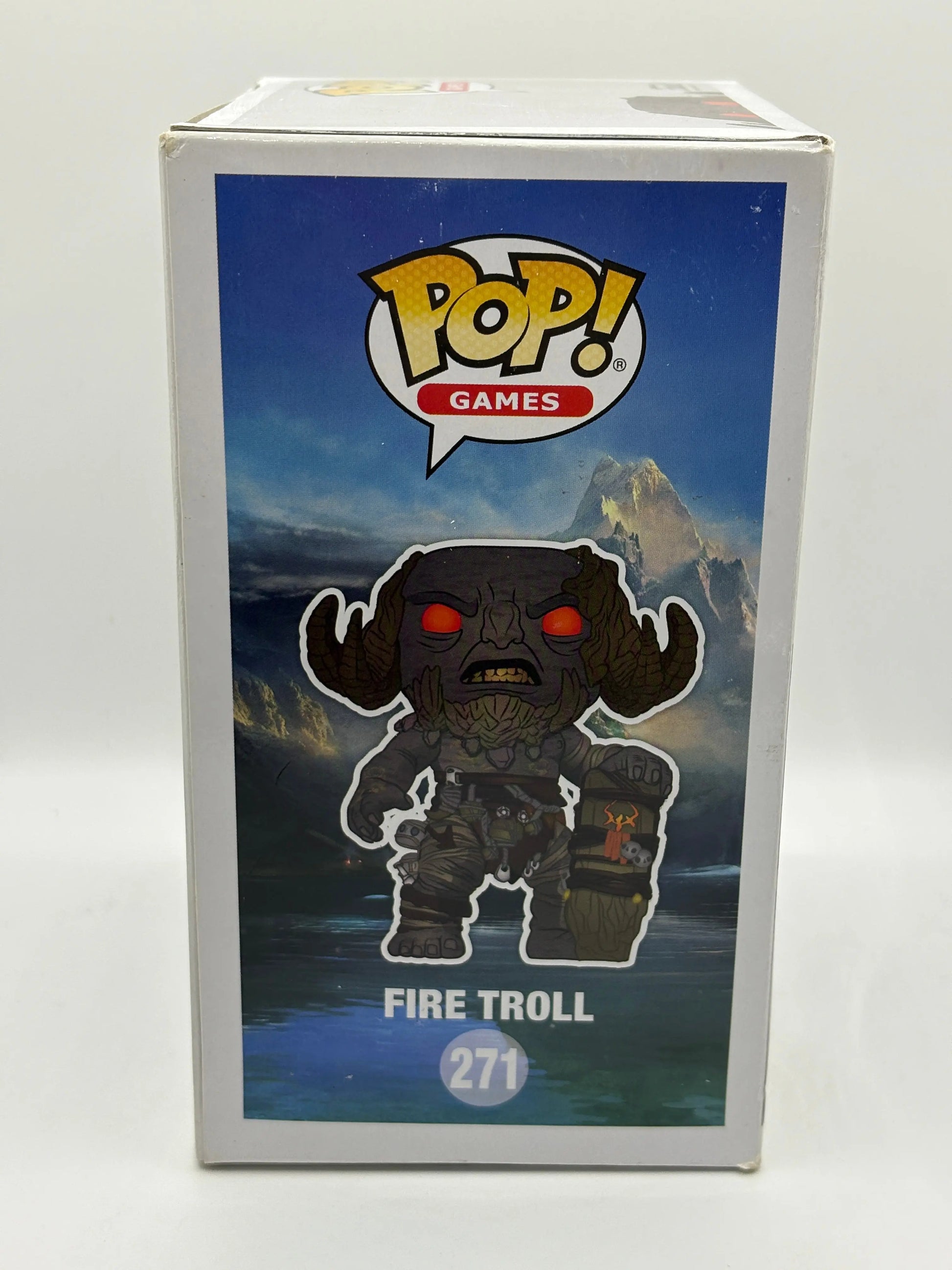Funko Pop! God of War Fire Troll  #271 Playstation Vinyl Figure Vaulted FRENLY BRICKS - Open 7 Days