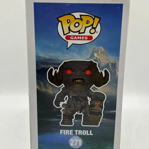 Funko Pop! God of War Fire Troll  #271 Playstation Vinyl Figure Vaulted FRENLY BRICKS - Open 7 Days