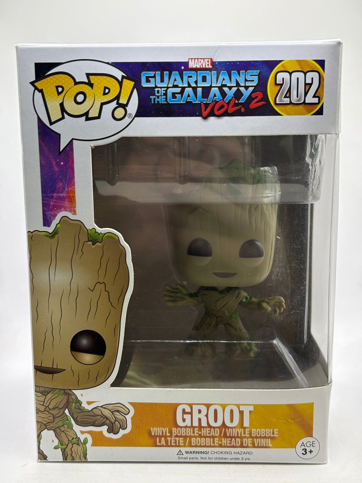 Funko POP! Guardians of the Galaxy #202 Groot Vinyl Bobble-Head