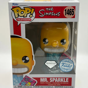 Funko POP! Television The Simpsons #1465 Mr. Sparkle Diamond Collection FRENLY BRICKS - Open 7 Days