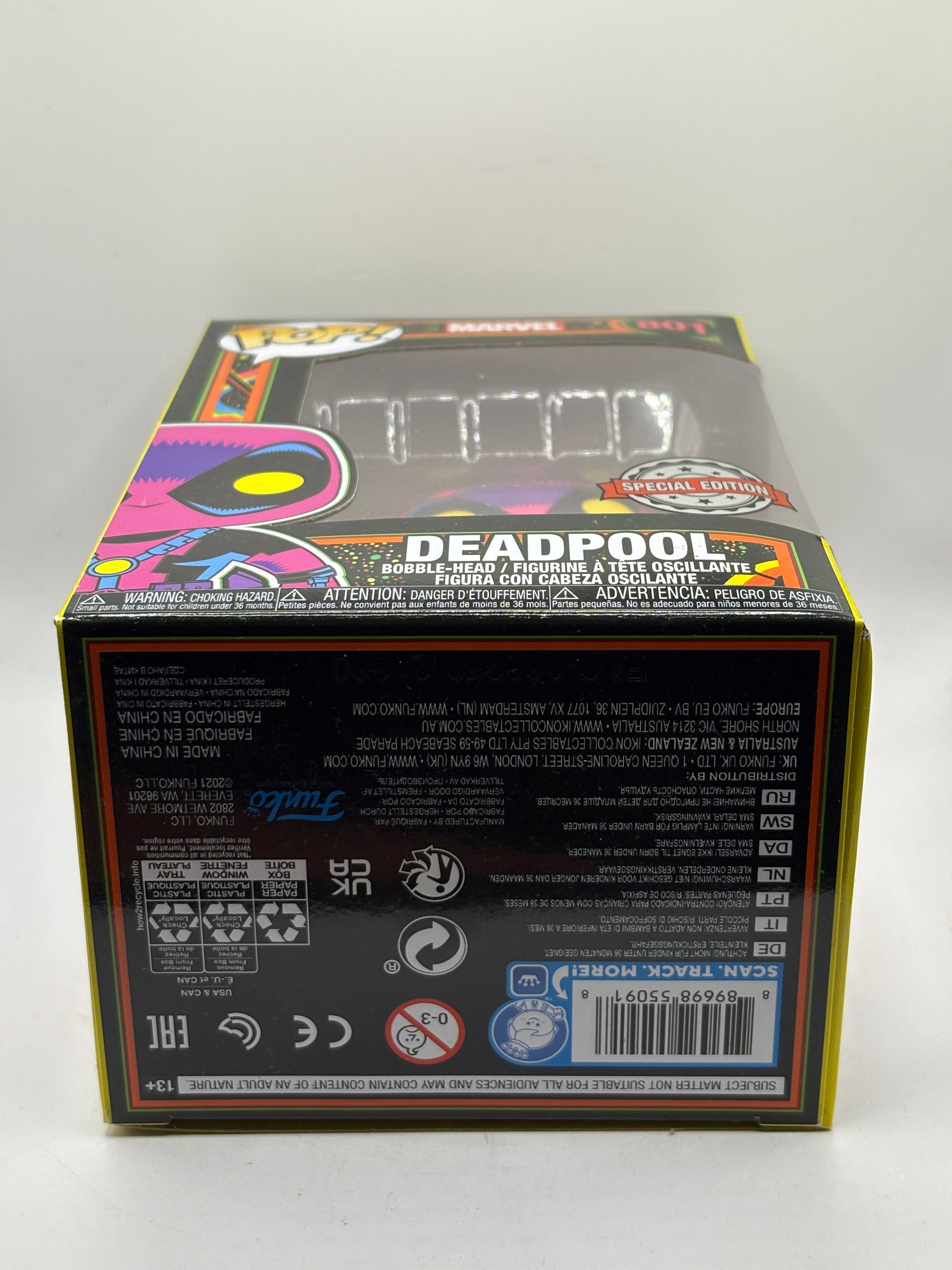 Funko POP! Marvel #801 Deadpool Special Edition Bobble-head FRENLY BRICKS - Open 7 Days