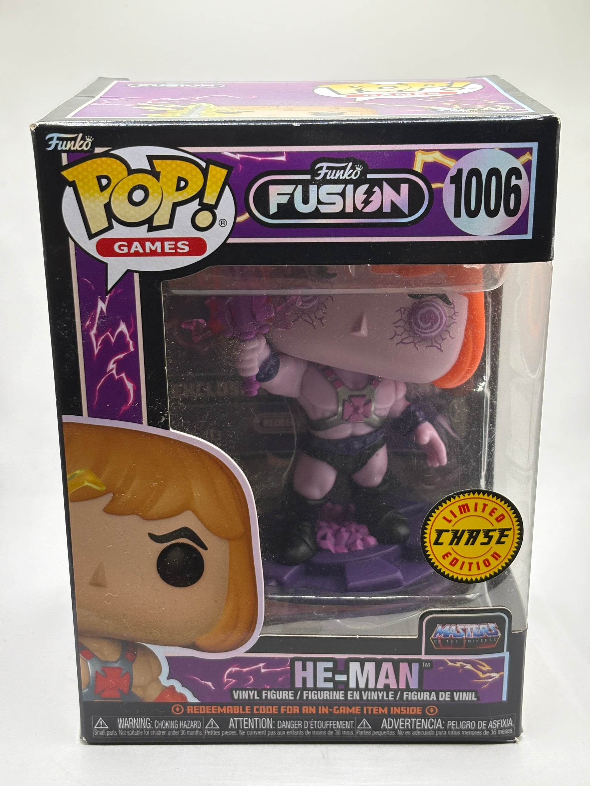 Funko POP! Games Funko Fusion #1006 He-Man Limited Chase FRENLY BRICKS - Open 7 Days