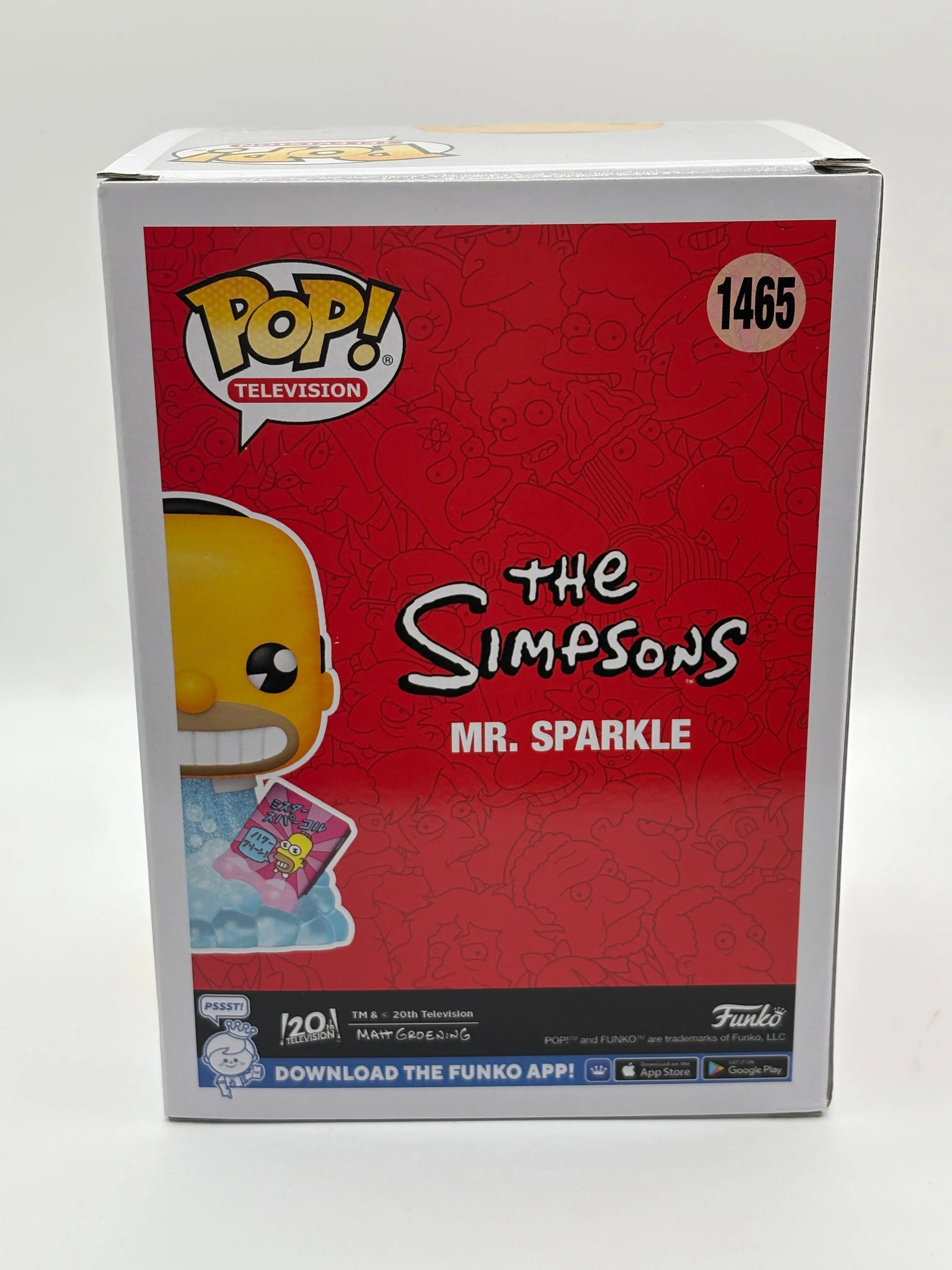 Funko POP! Television The Simpsons #1465 Mr. Sparkle Diamond Collection FRENLY BRICKS - Open 7 Days