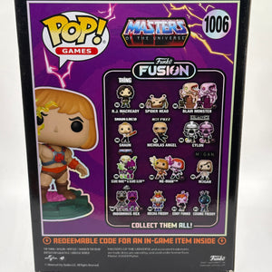 Funko POP! Games Funko Fusion #1006 He-Man Limited Chase FRENLY BRICKS - Open 7 Days