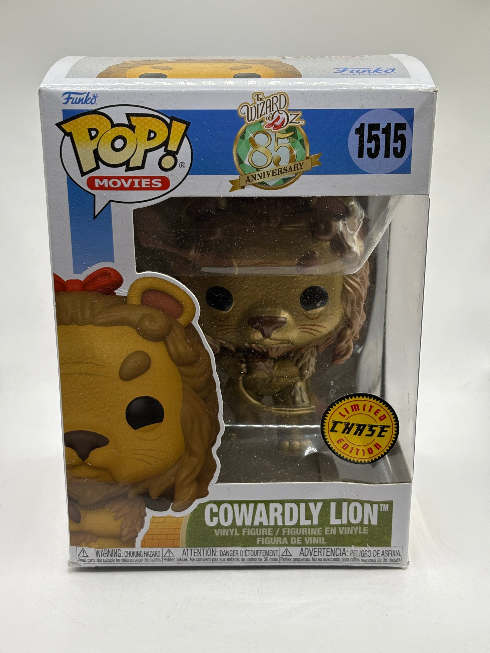 Funko POP! Movies The Wizard of OZ #1515 Cowardly Lion Chase Box Damage FRENLY BRICKS - Open 7 Days