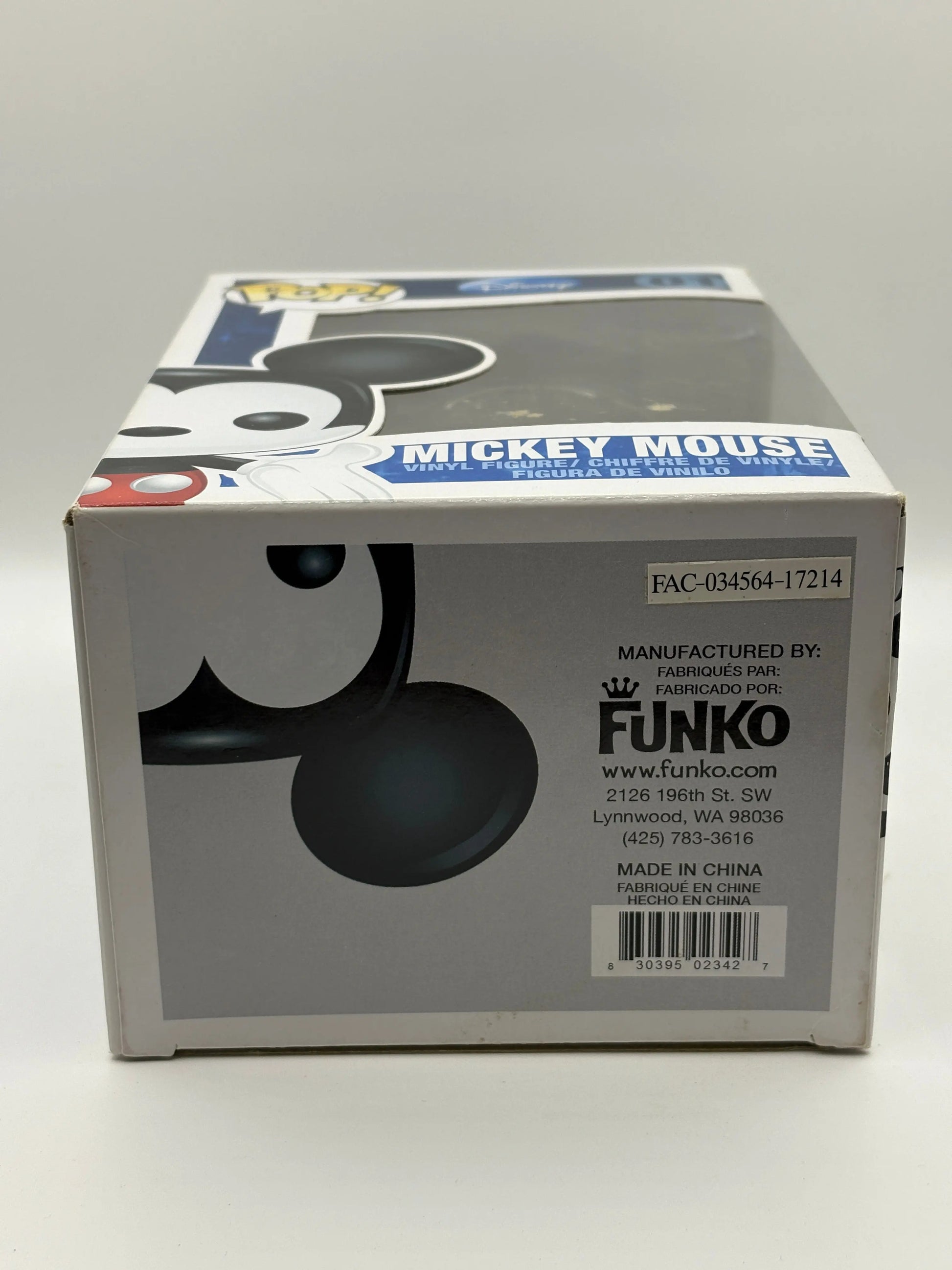 Funko POP! Disney #01 Mickey Mouse Vinyl Figure FRENLY BRICKS - Open 7 Days