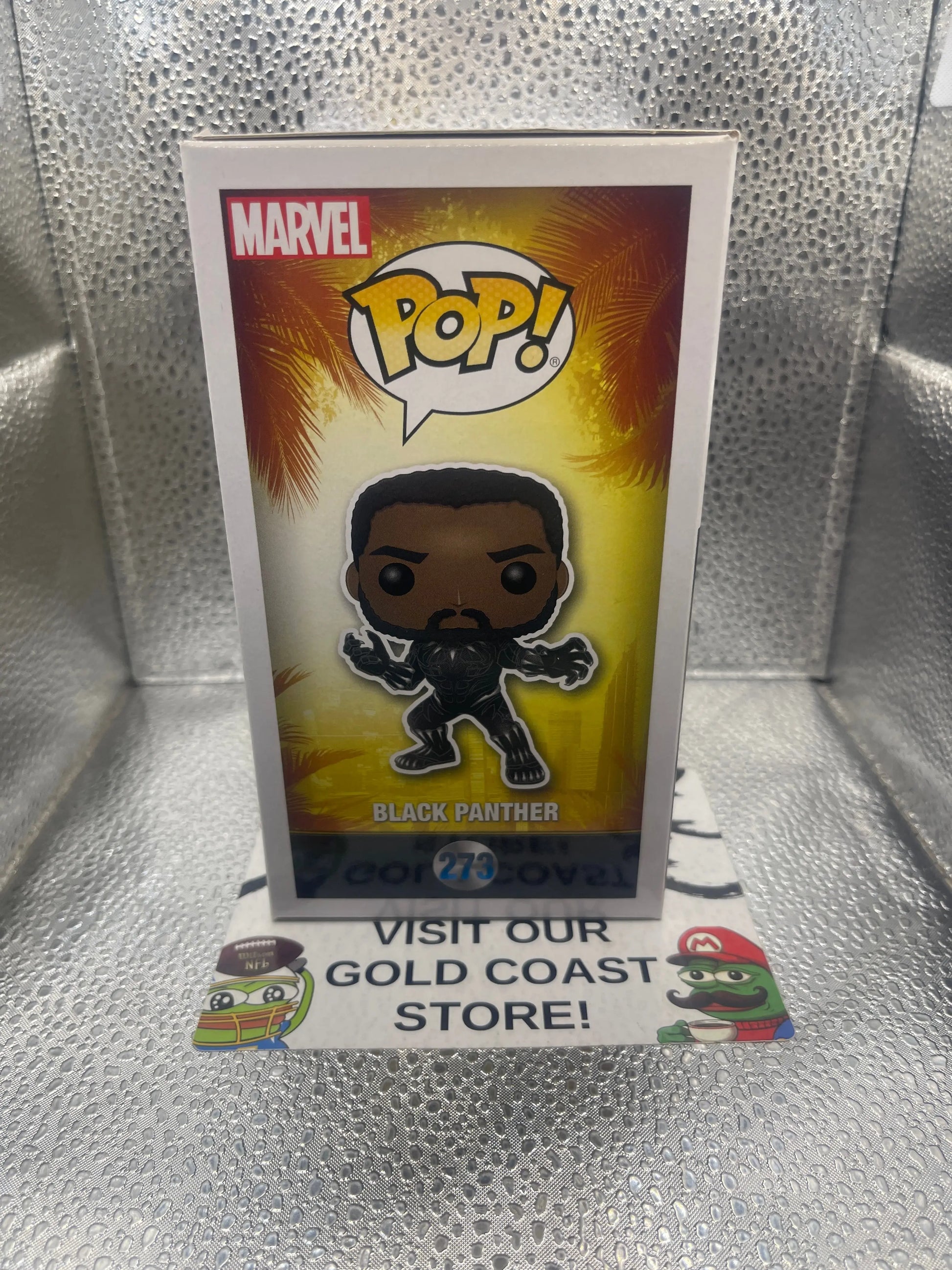 Funko Pop! Marvel Black Panther #273 Black Panther FRENLY BRICKS - Open 7 Days