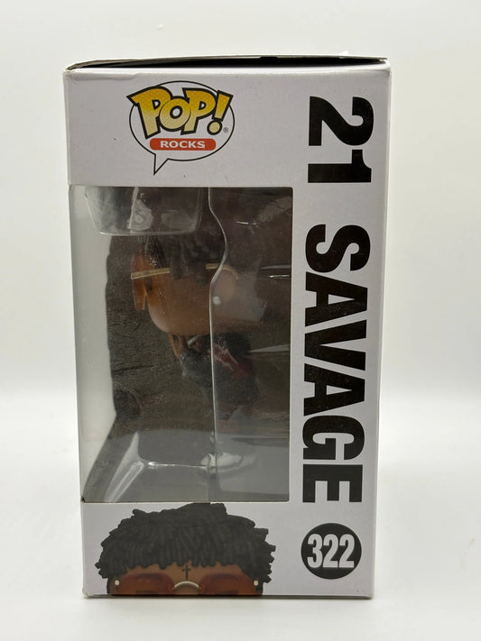 Funko POP! Rocks 21 Savage #322 21 Savage FRENLY BRICKS - Open 7 Days