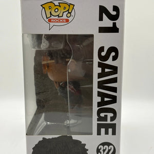 Funko POP! Rocks 21 Savage #322 21 Savage FRENLY BRICKS - Open 7 Days