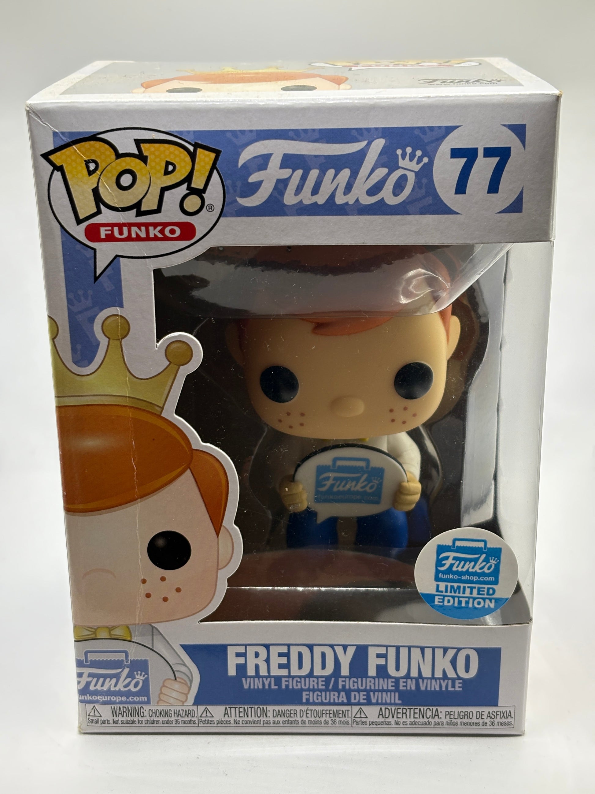 Funko POP! Funko #77 Freddy Funko Limited Edition Vinyl Figure FRENLY BRICKS - Open 7 Days