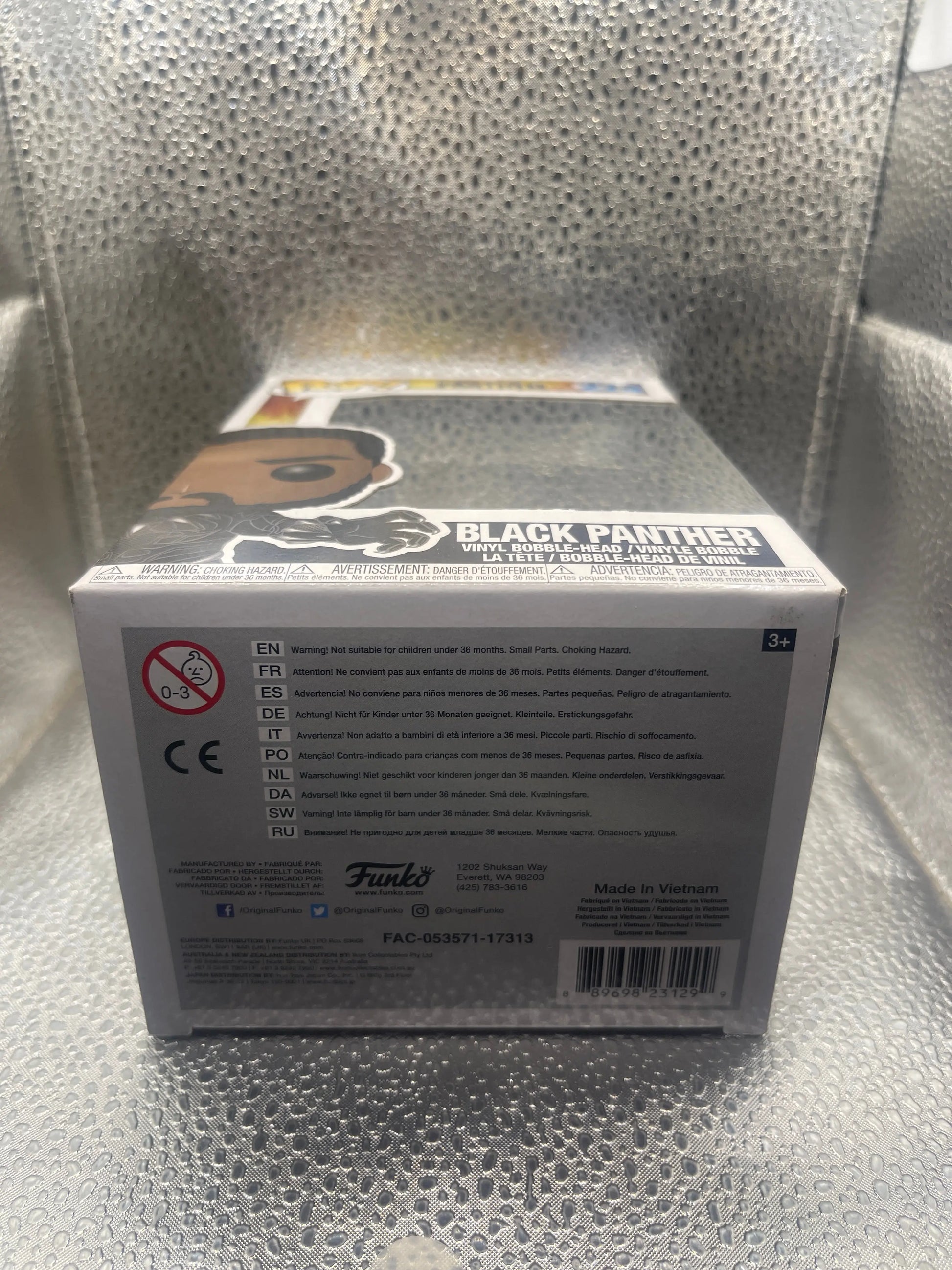 Funko Pop! Marvel Black Panther #273 Black Panther FRENLY BRICKS - Open 7 Days