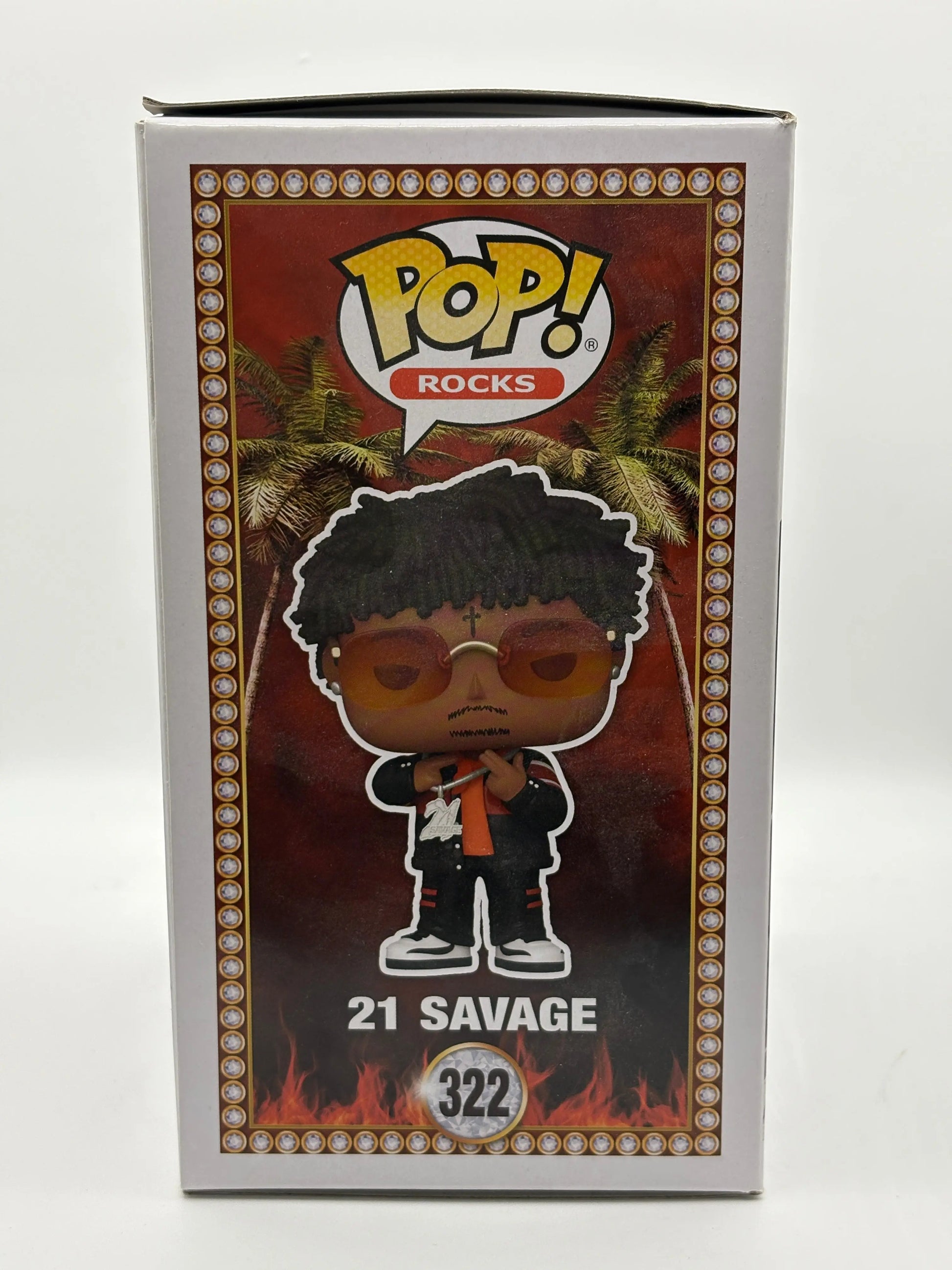 Funko POP! Rocks 21 Savage #322 21 Savage FRENLY BRICKS - Open 7 Days