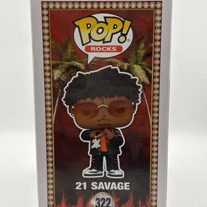 Funko POP! Rocks 21 Savage #322 21 Savage FRENLY BRICKS - Open 7 Days