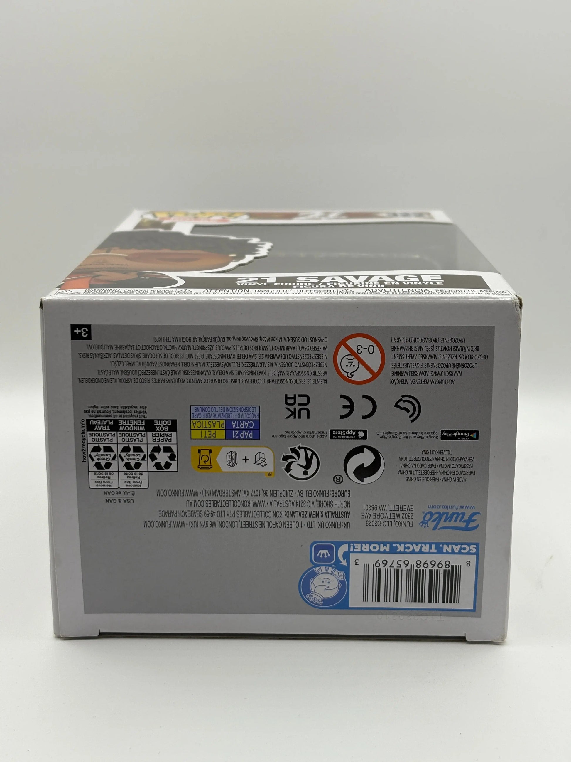 Funko POP! Rocks 21 Savage #322 21 Savage FRENLY BRICKS - Open 7 Days