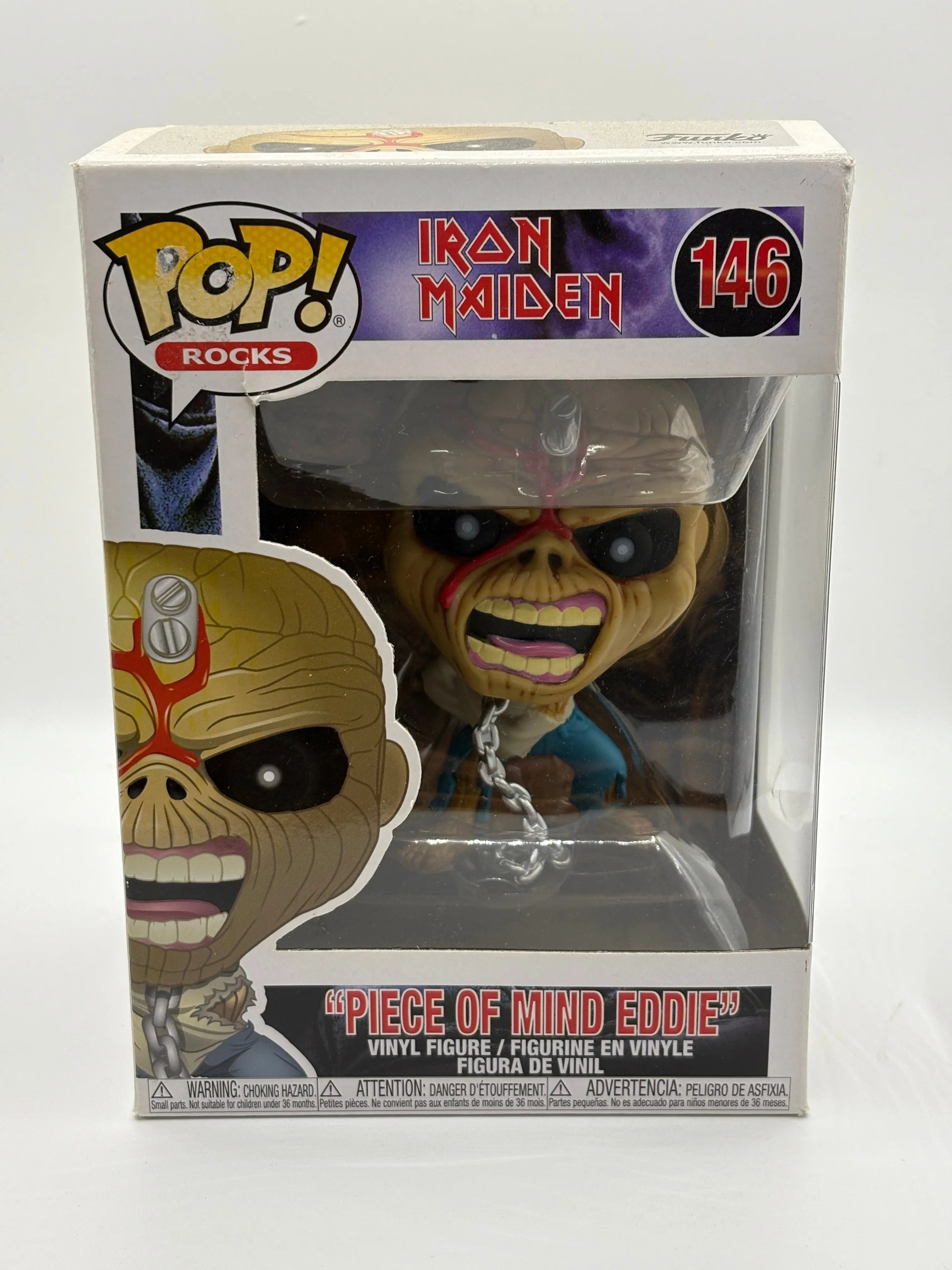 Funko POP! Rocks Iron Maiden #146 “Piece of Mind Eddie” FRENLY BRICKS - Open 7 Days