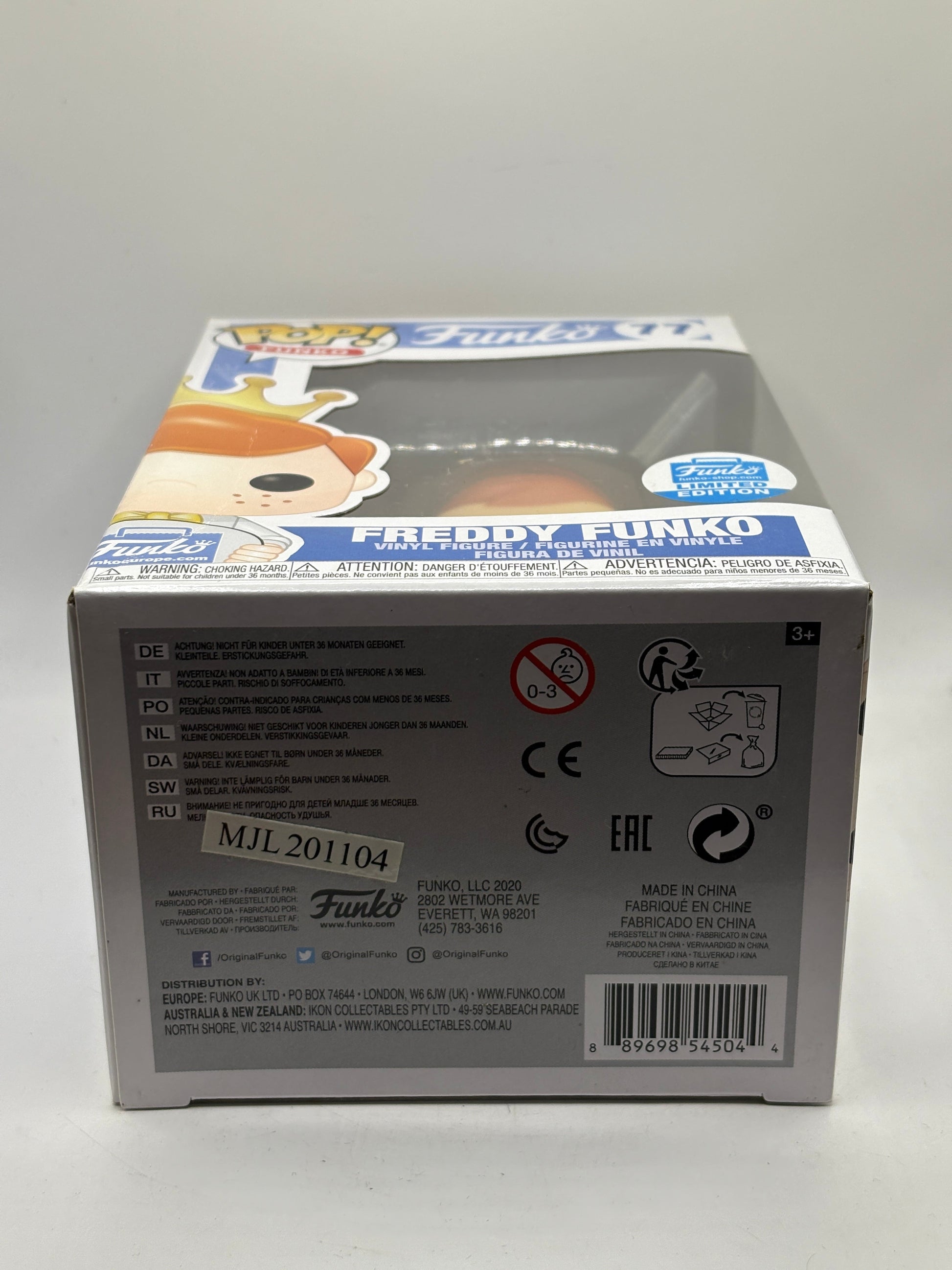 Funko POP! Funko #77 Freddy Funko Limited Edition Vinyl Figure FRENLY BRICKS - Open 7 Days