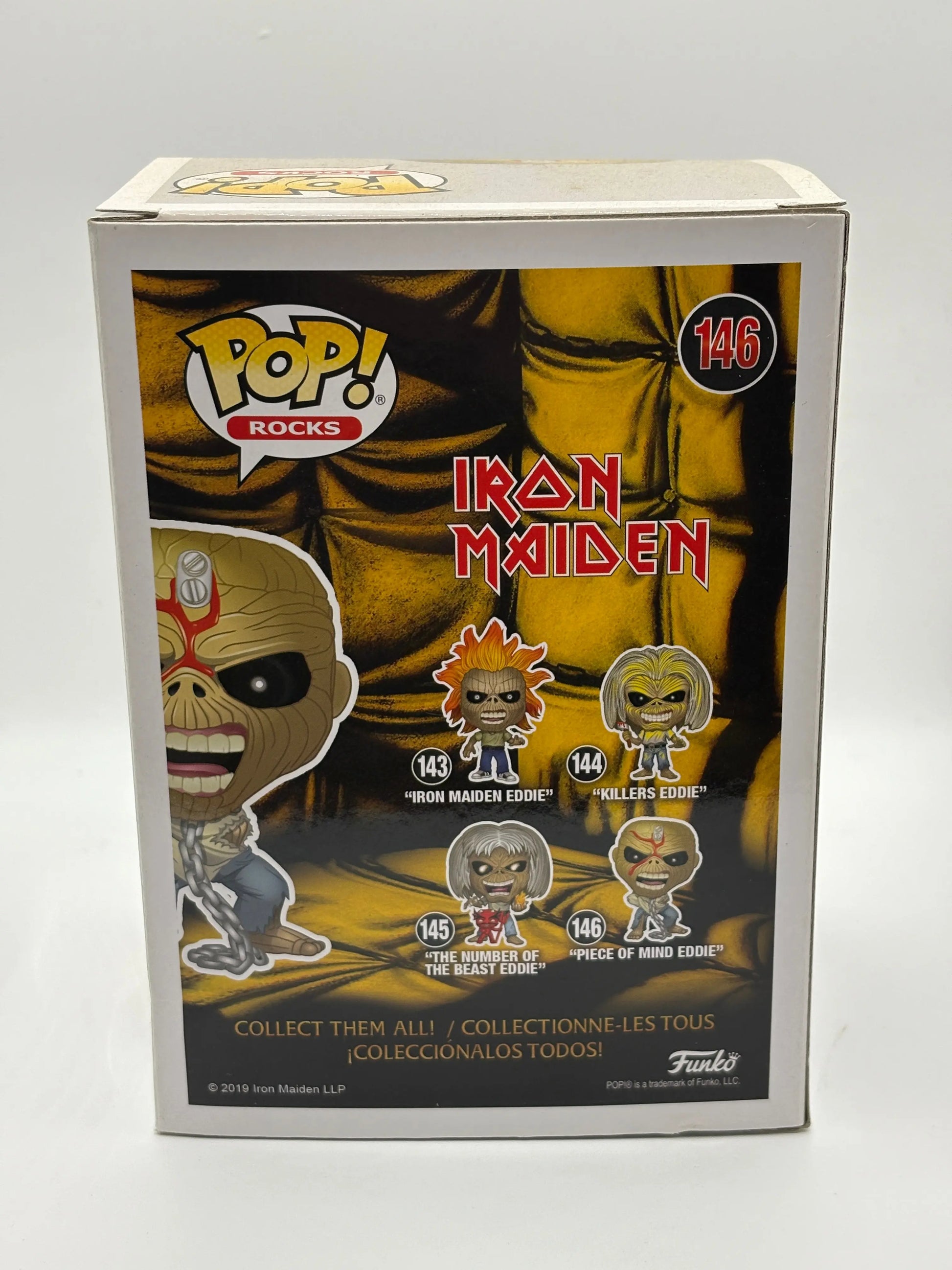 Funko POP! Rocks Iron Maiden #146 “Piece of Mind Eddie” FRENLY BRICKS - Open 7 Days