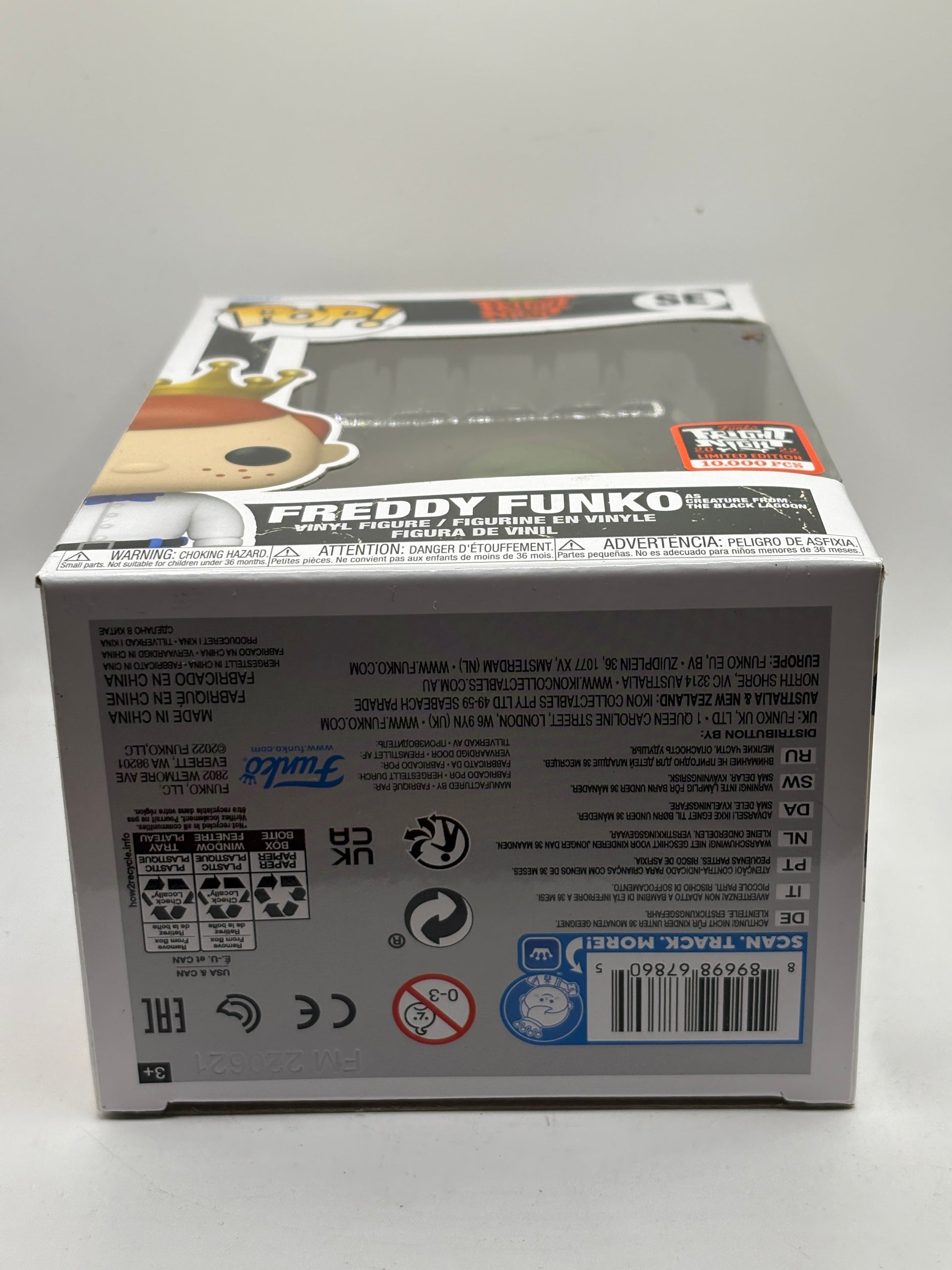 Funko POP! Fright Night #SE Freddy Funko Black Lagoon LE 10000 Pcs FRENLY BRICKS - Open 7 Days