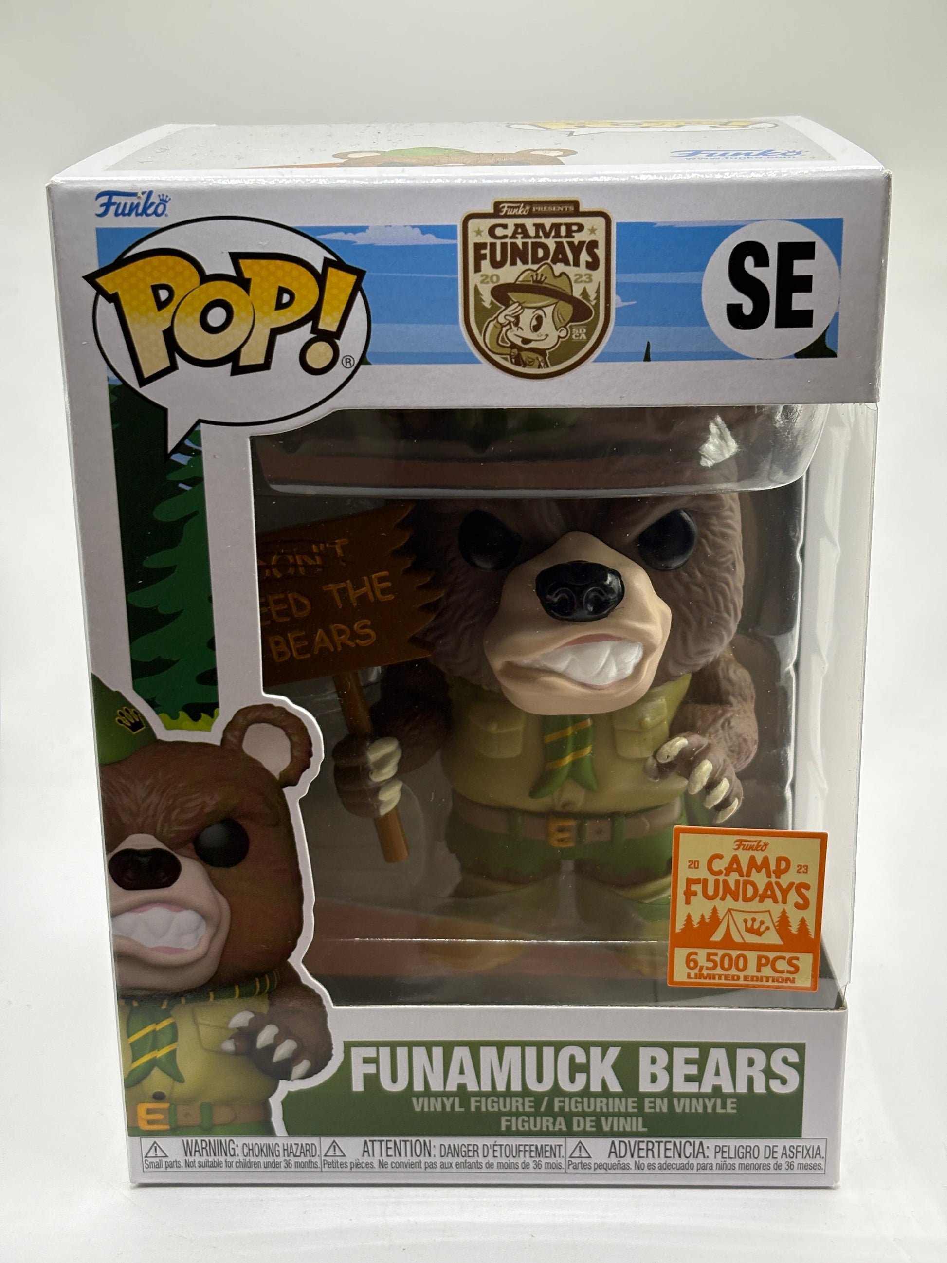 Funko POP! Camp Fundays #SE Funamuck Bears 6500 Pcs Limited FRENLY BRICKS - Open 7 Days