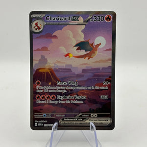 Charizard ex 199/165 Sv: Scarlet & Violet 151 Holo NM FRENLY BRICKS - Open 7 Days