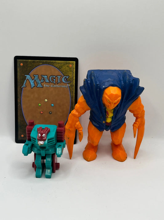 Vintage G1 Transformers ICE PICK Pretender Monstructor Almost Complete 1989 Hasbro FRENLY BRICKS - Open 7 Days