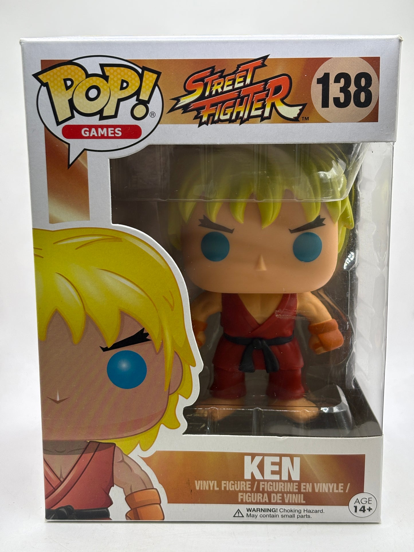 Funko POP! Games Street Fighter #138 Ken Vinyl Figure