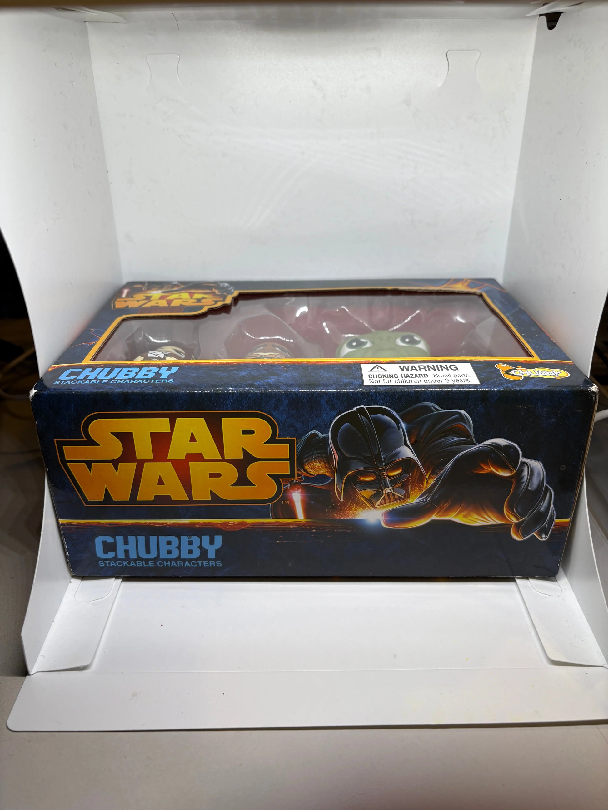 Star Wars Chubby Stackable Characters Yoda / Mace Windu / Obi Wan FRENLY BRICKS - Open 7 Days