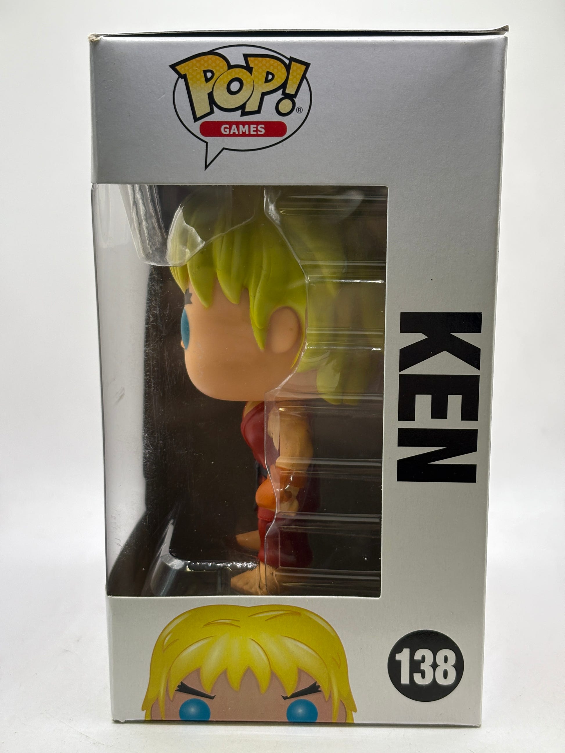 Funko POP! Games Street Fighter #138 Ken Vinyl Figure - photo 2 image 2