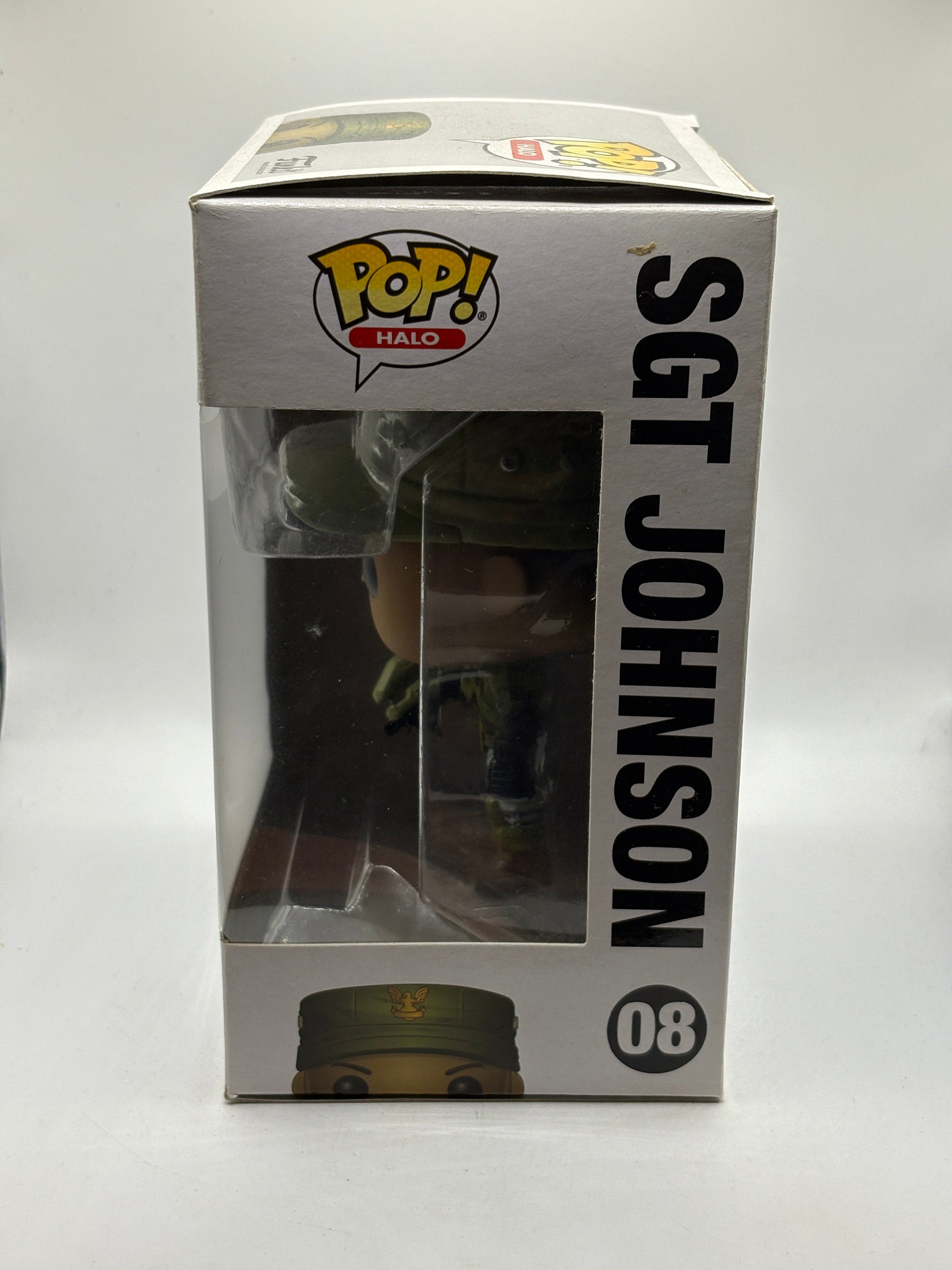 Funko POP! Halo Halo #08 Sgt Johnson Vinyl Figure FRENLY BRICKS - Open 7 Days