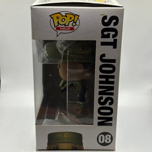 Funko POP! Halo Halo #08 Sgt Johnson Vinyl Figure FRENLY BRICKS - Open 7 Days