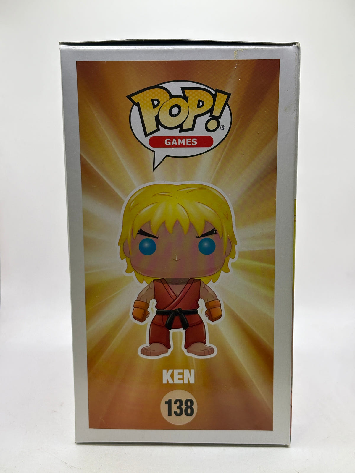 Funko POP! Games Street Fighter #138 Ken Vinyl Figure - photo 4 image 4