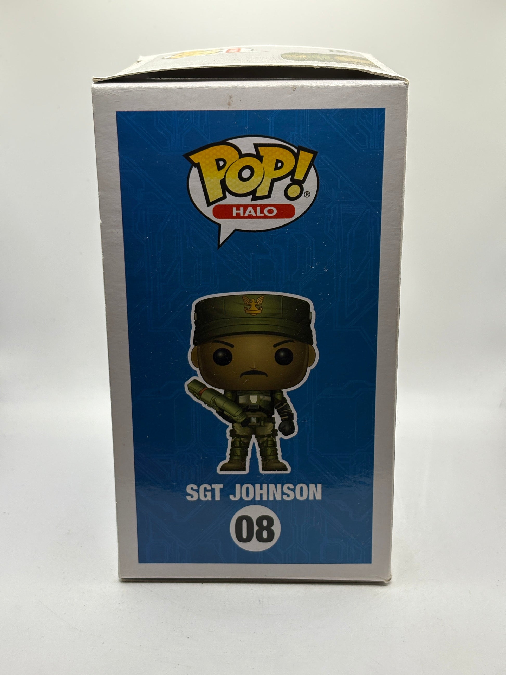 Funko POP! Halo Halo #08 Sgt Johnson Vinyl Figure FRENLY BRICKS - Open 7 Days