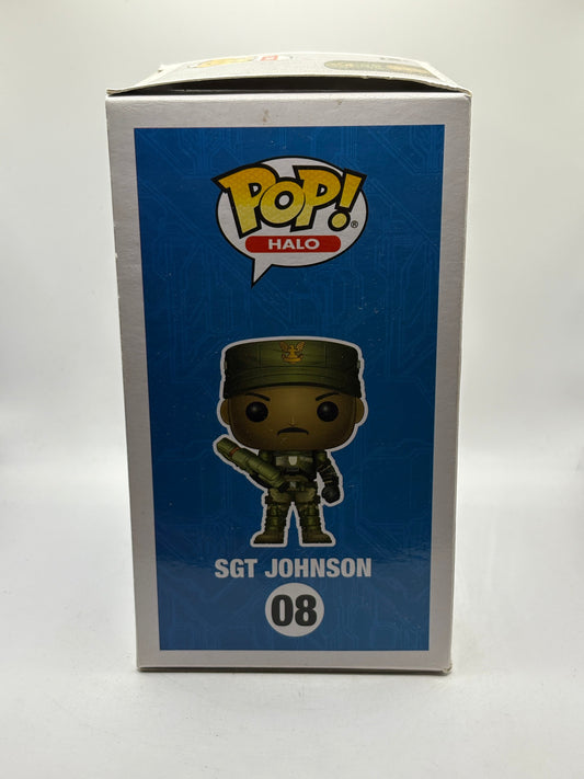 Funko POP! Halo Halo #08 Sgt Johnson Vinyl Figure FRENLY BRICKS - Open 7 Days