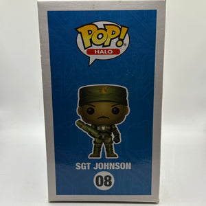 Funko POP! Halo Halo #08 Sgt Johnson Vinyl Figure FRENLY BRICKS - Open 7 Days